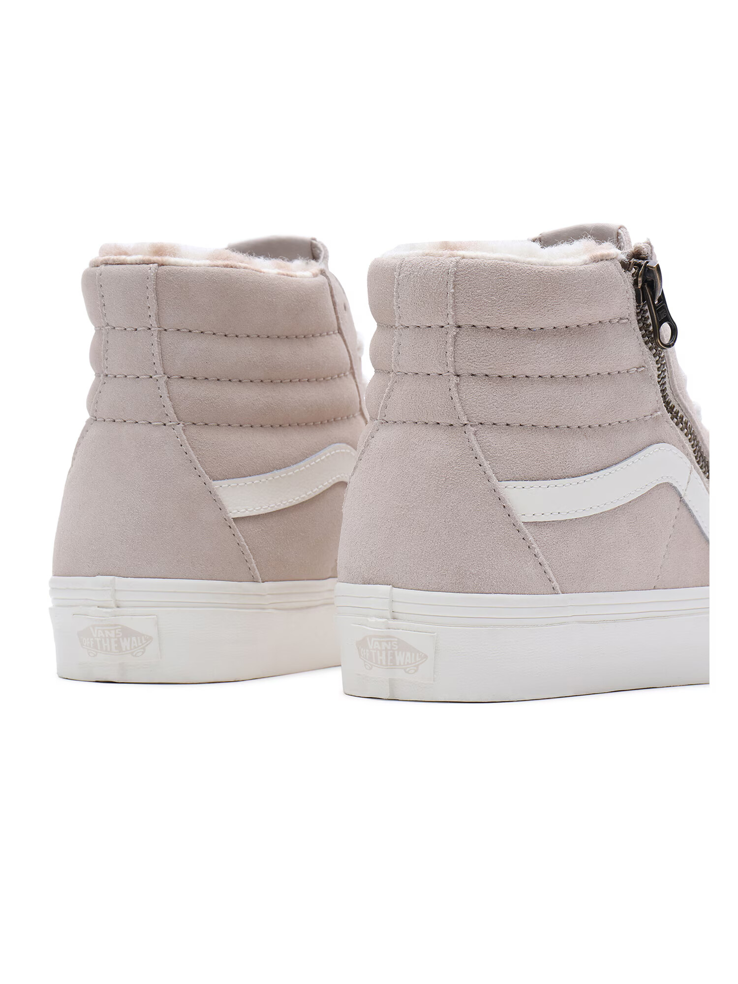 VANS Sneaker înalt 'SK8-Hi' gri taupe / alb - Pled.ro