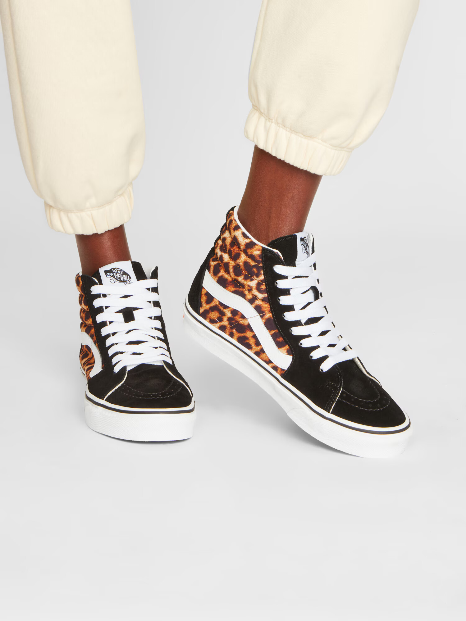 VANS Sneaker înalt 'SK8-Hi' maro / negru / alb - Pled.ro