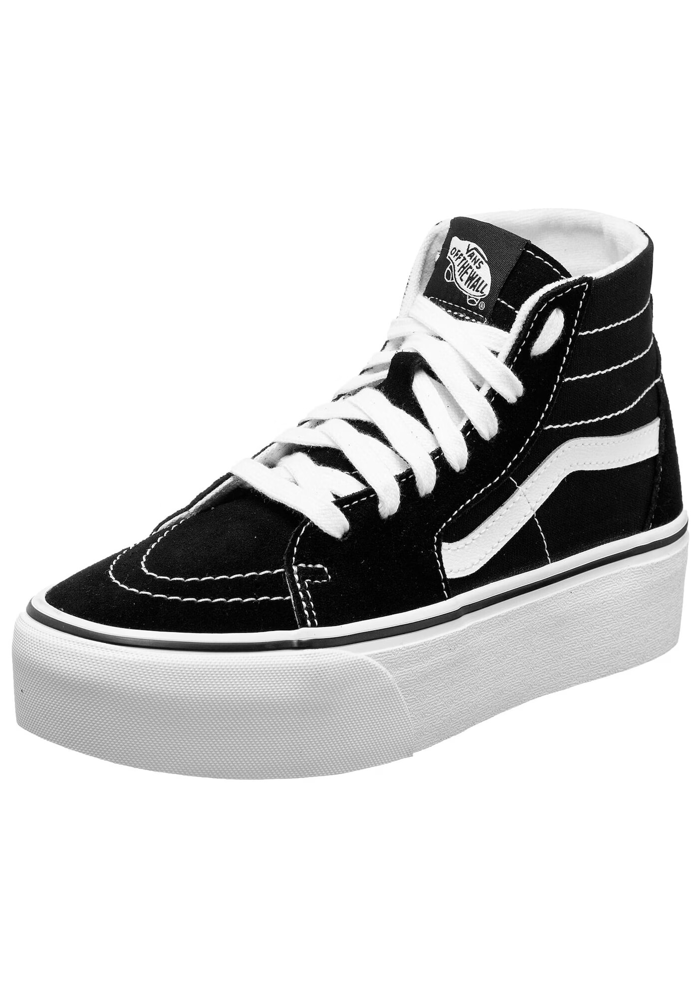 VANS Sneaker înalt 'Sk8-Hi' negru / alb - Pled.ro