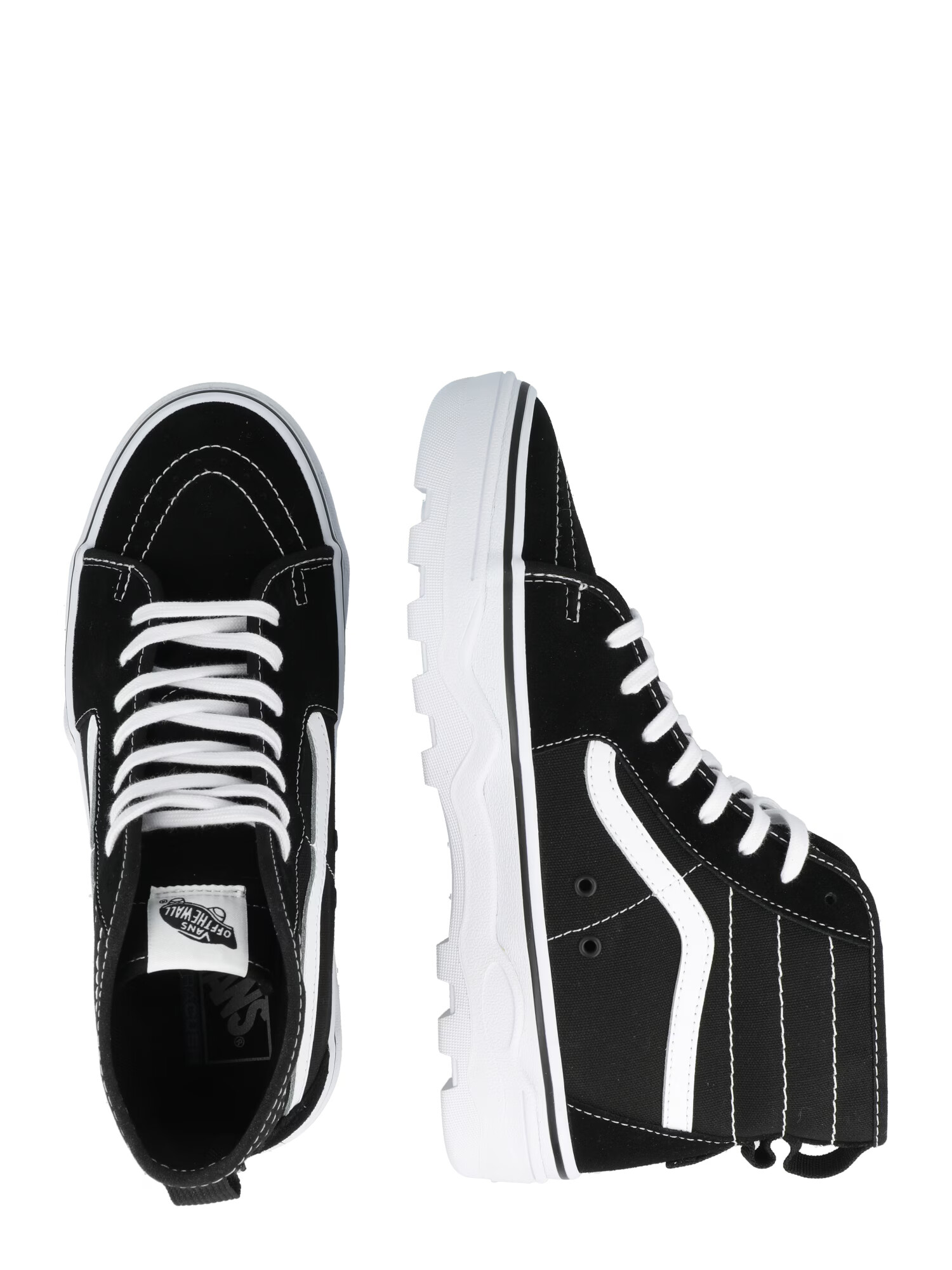 VANS Sneaker înalt 'UA Sentry SK8-Hi WC' negru / alb - Pled.ro