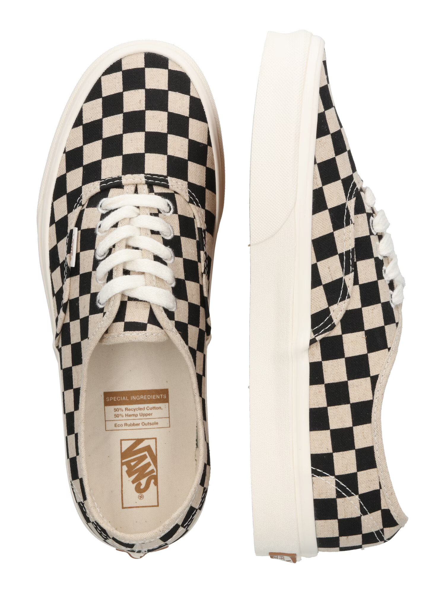 VANS Sneaker low 'Authentic' crem / negru - Pled.ro