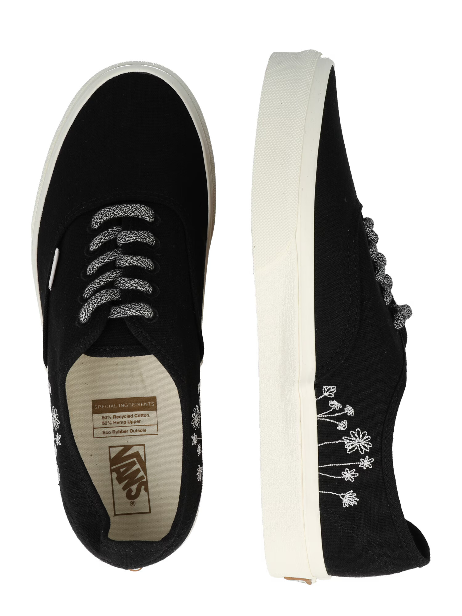 VANS Sneaker low 'Authentic' negru / alb - Pled.ro