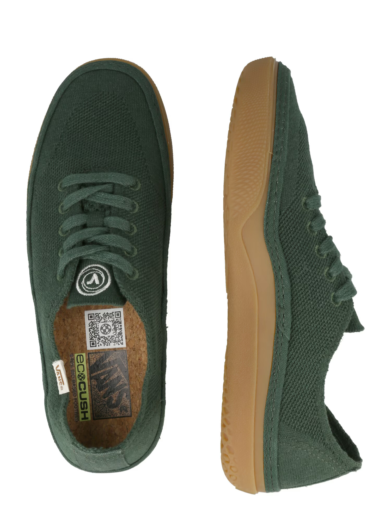 VANS Sneaker low 'Circle Vee' verde - Pled.ro