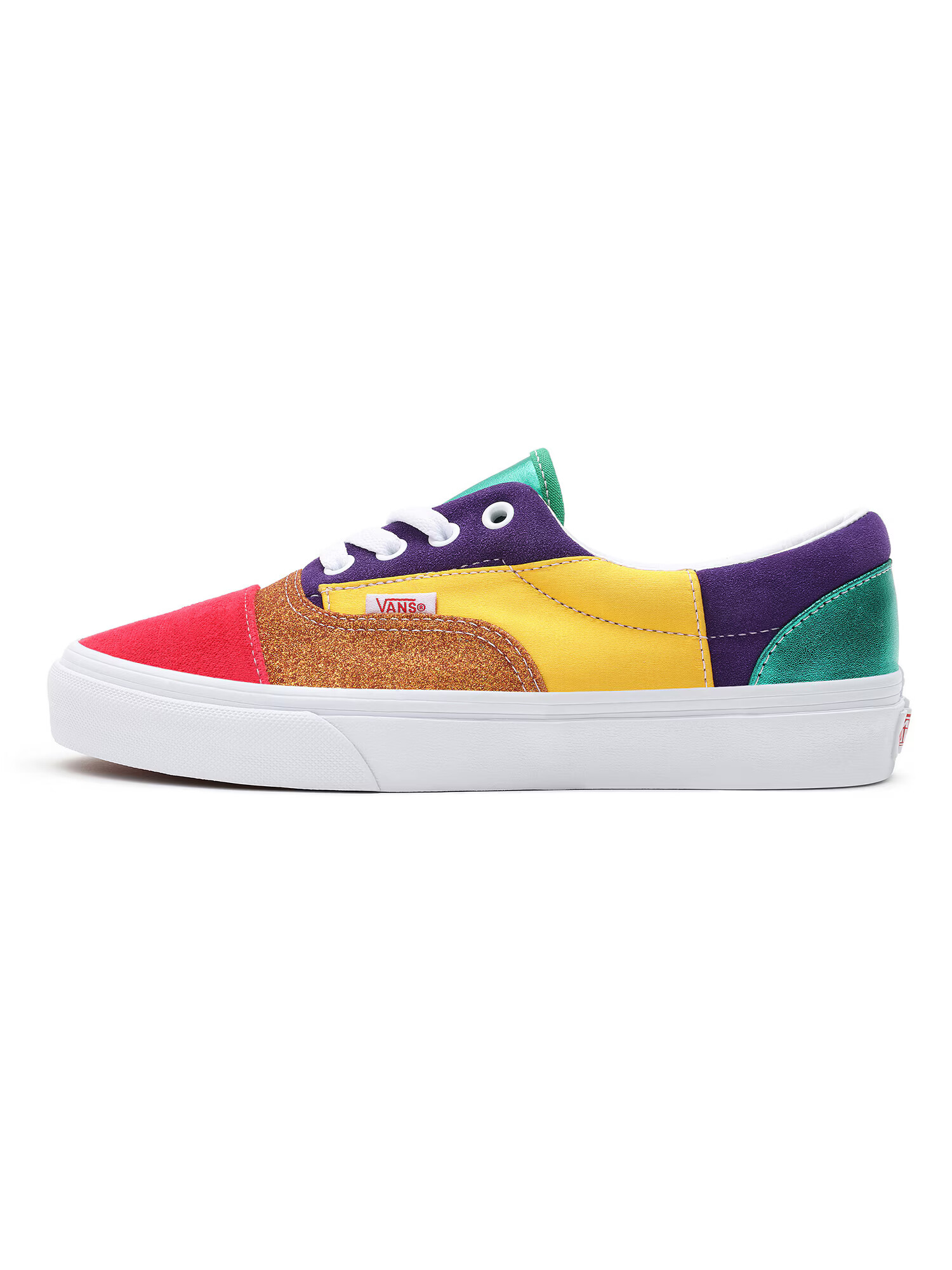 VANS Sneaker low 'Era' maro / galben / verde / mov închis / roșu - Pled.ro