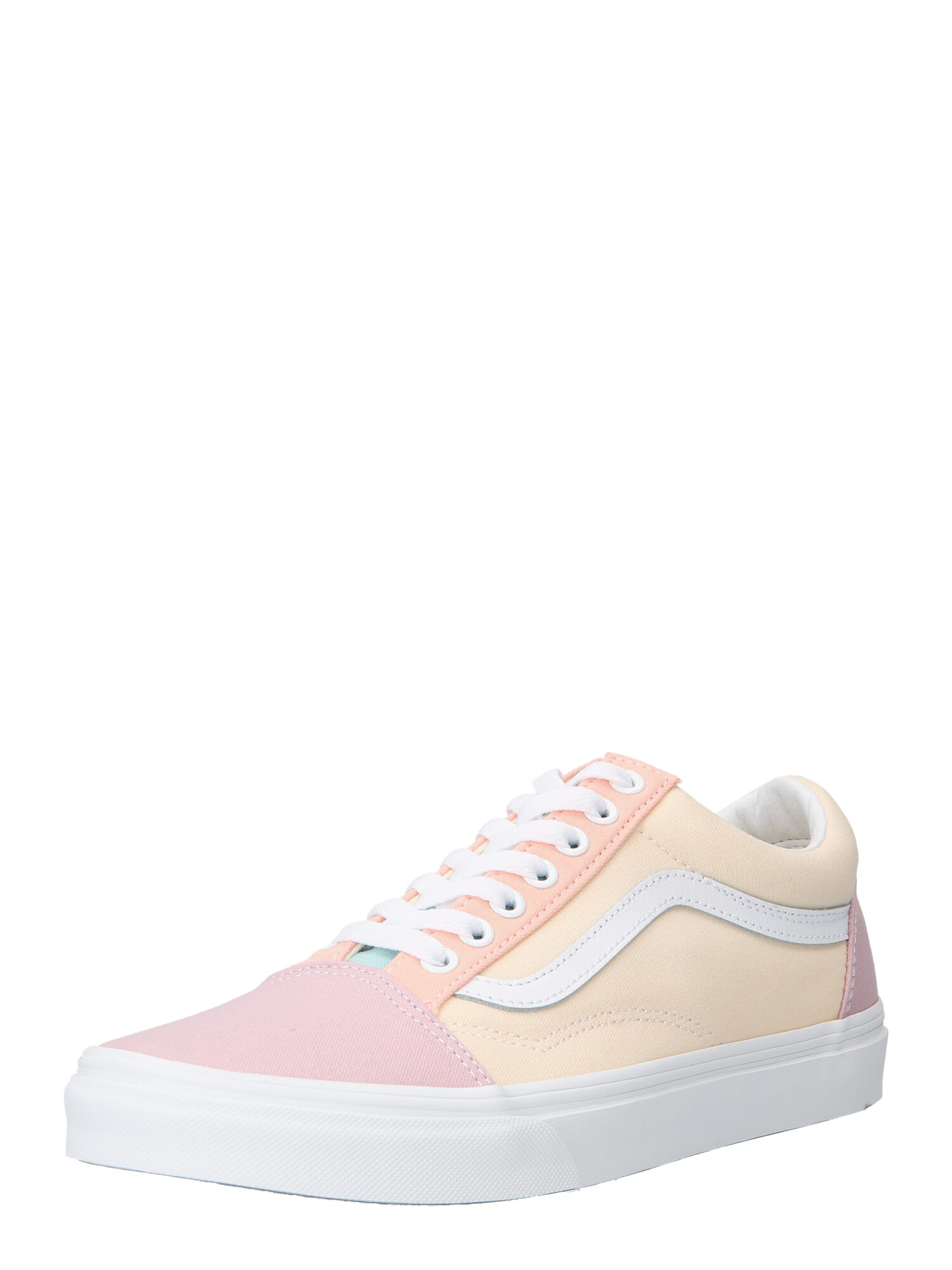 VANS Sneaker low galben pastel / portocaliu pastel / roz / alb - Pled.ro