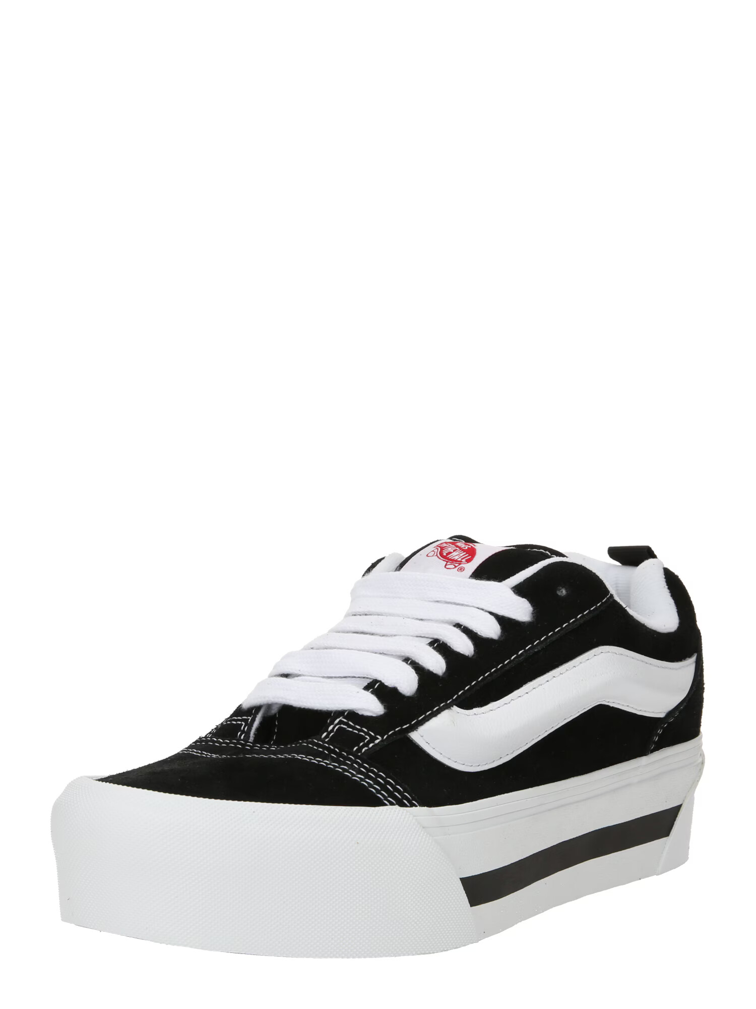 VANS Sneaker low 'Knu Stack' negru / alb - Pled.ro