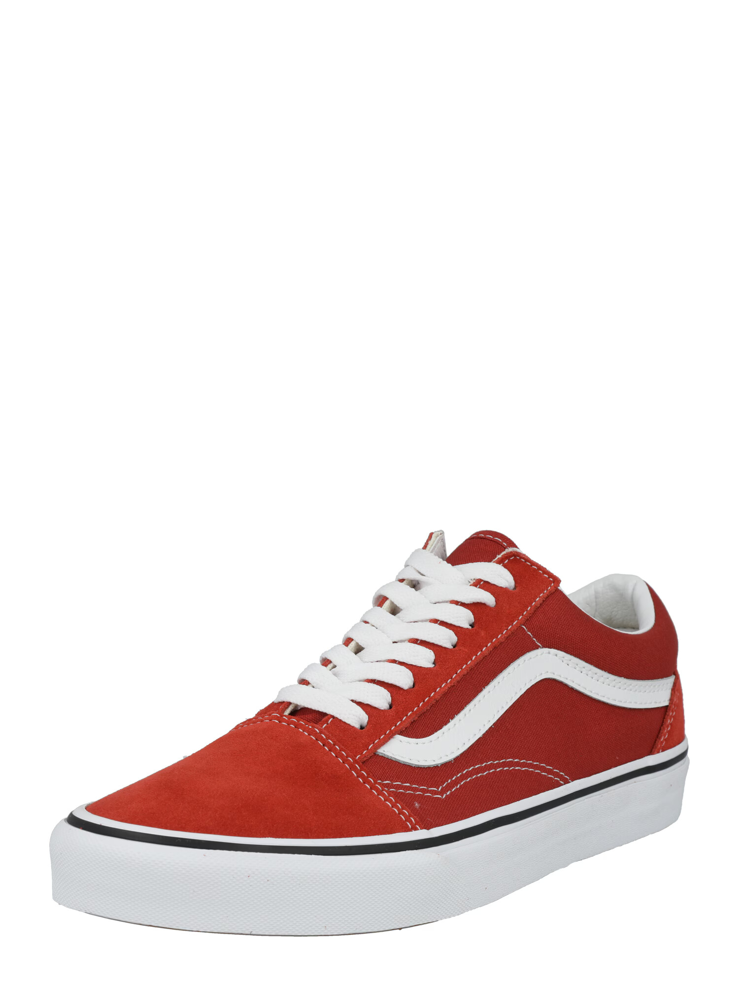 VANS Sneaker low maro ruginiu / alb - Pled.ro