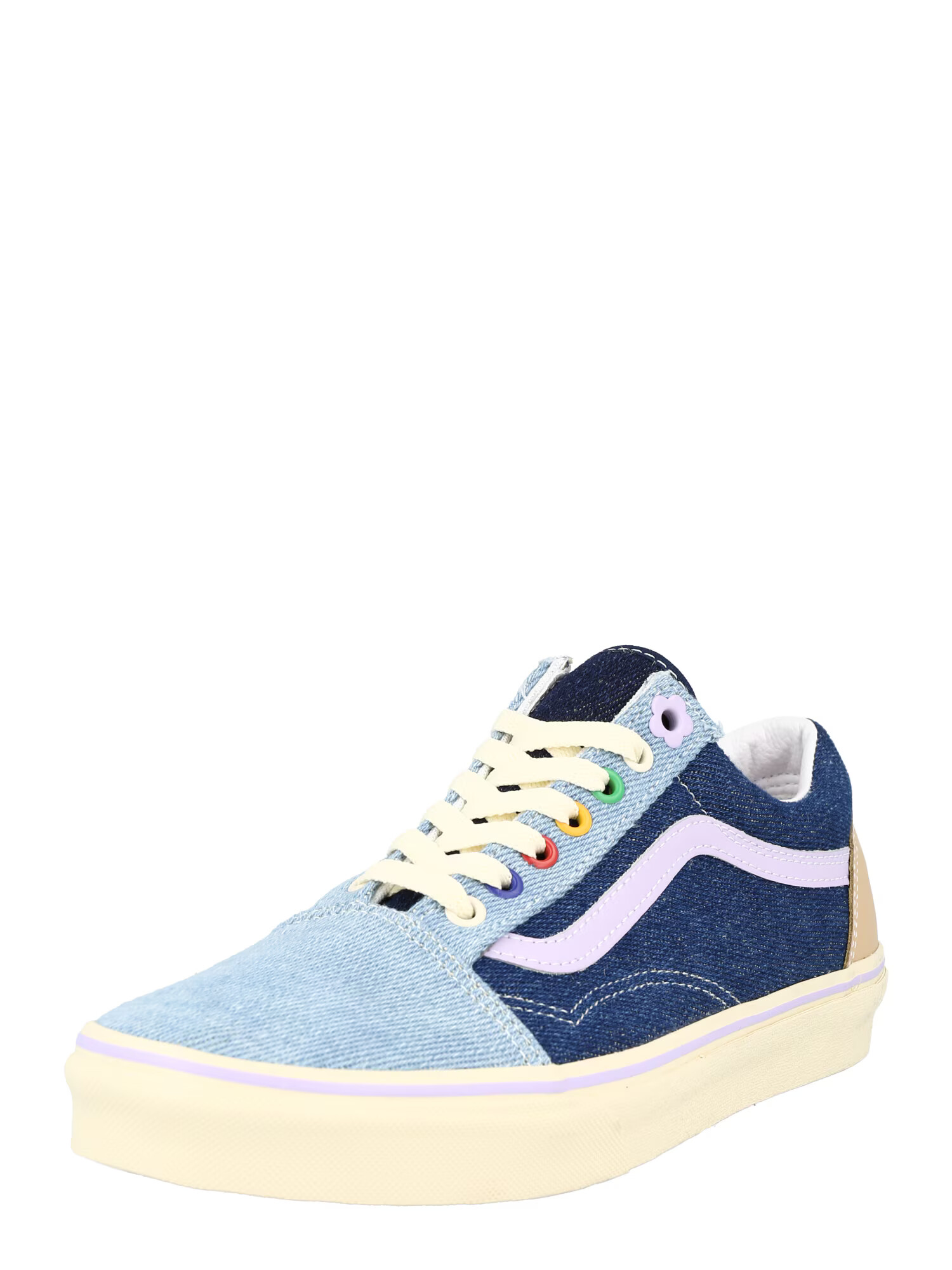 VANS Sneaker low 'Old Skool' albastru denim / albastru deschis / alb - Pled.ro