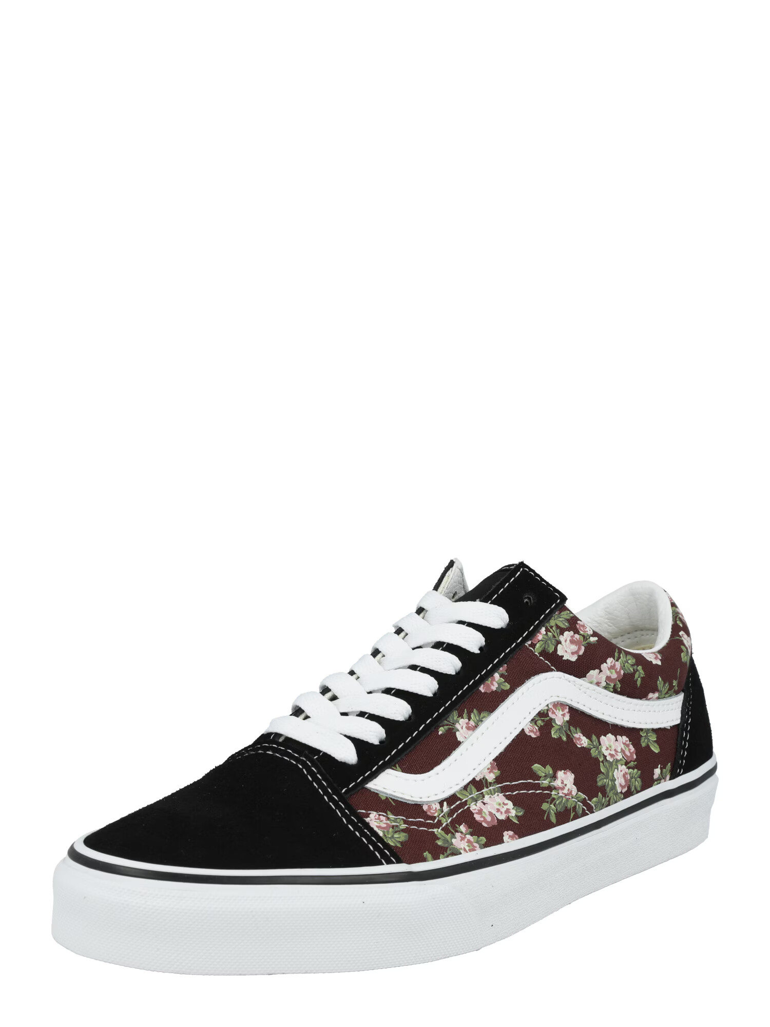 VANS Sneaker low 'OLD SKOOL' ciocolatiu / roz / negru / alb - Pled.ro