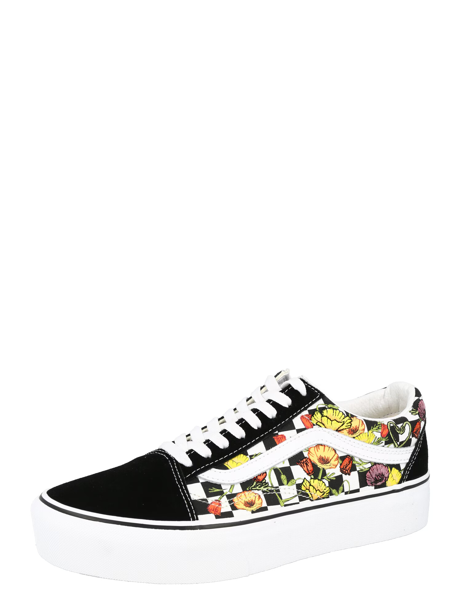 VANS Sneaker low 'Old Skool' galben lămâie / verde deschis / roșu deschis / negru / alb - Pled.ro