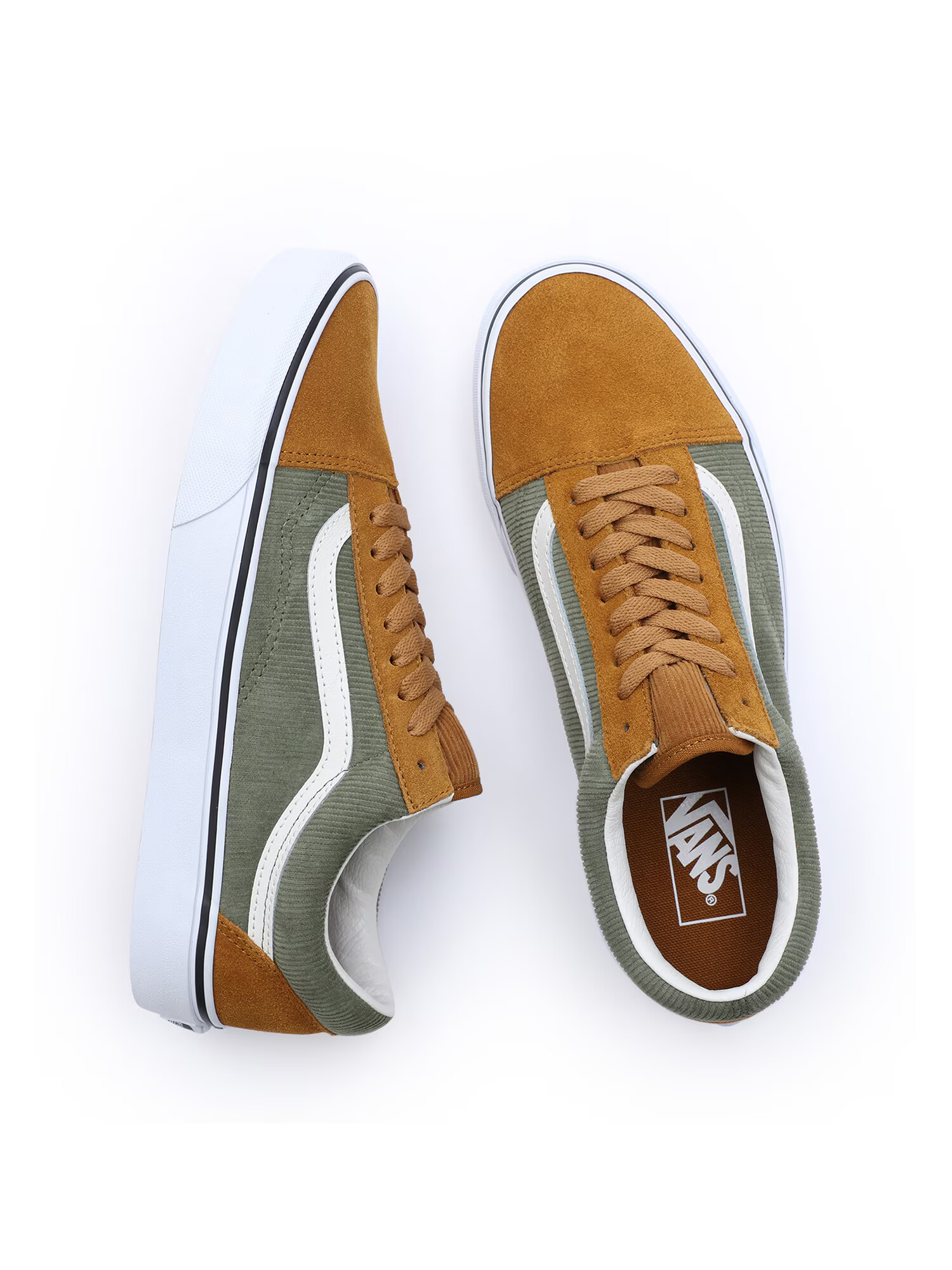 VANS Sneaker low 'OLD SKOOL' maro / gri / alb - Pled.ro