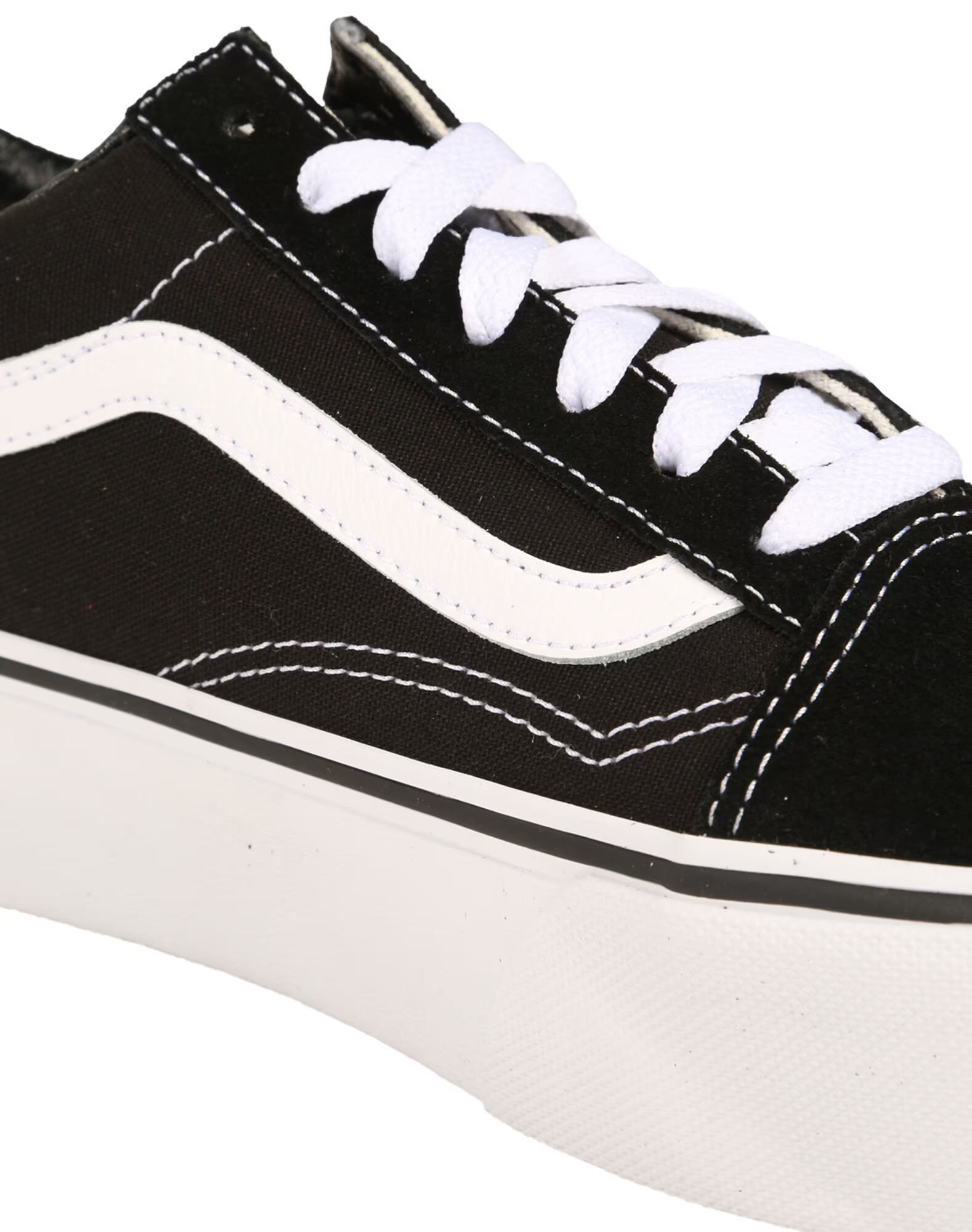 VANS Sneaker low 'Old Skool' negru / alb - Pled.ro