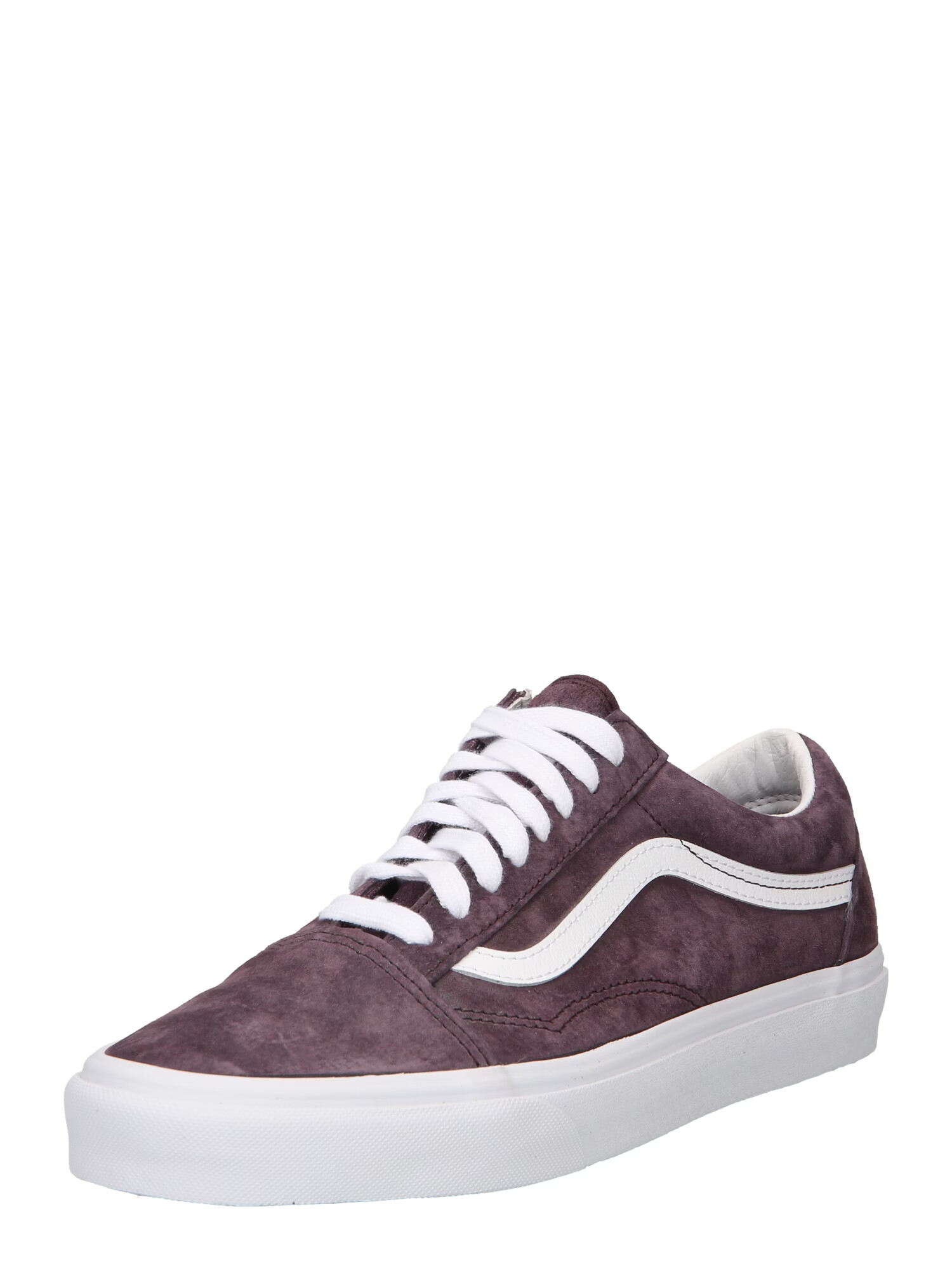 VANS Sneaker low 'Old Skool' roșu burgundy / alb - Pled.ro