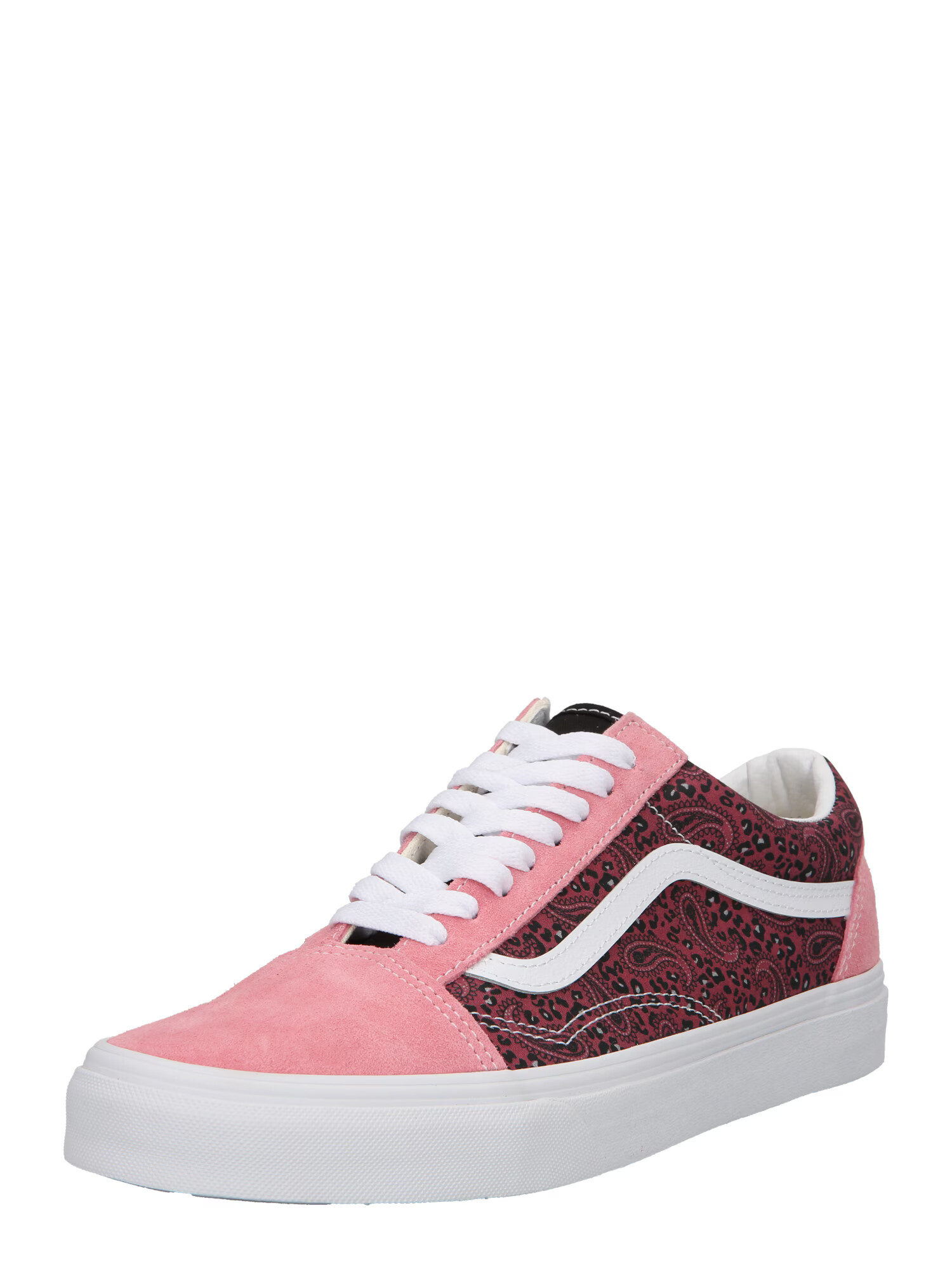 VANS Sneaker low 'Old Skool' roz / sângeriu / negru / alb murdar - Pled.ro