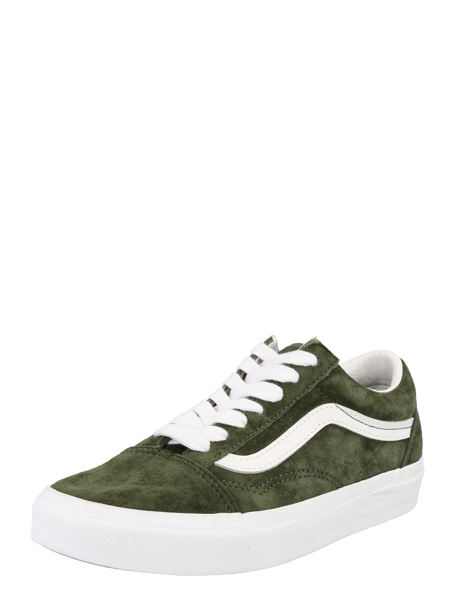 VANS Sneaker low 'Old Skool' verde închis / alb - Pled.ro