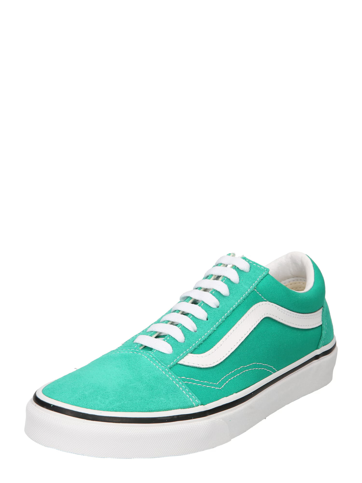 VANS Sneaker low 'Old Skool' verde / alb - Pled.ro