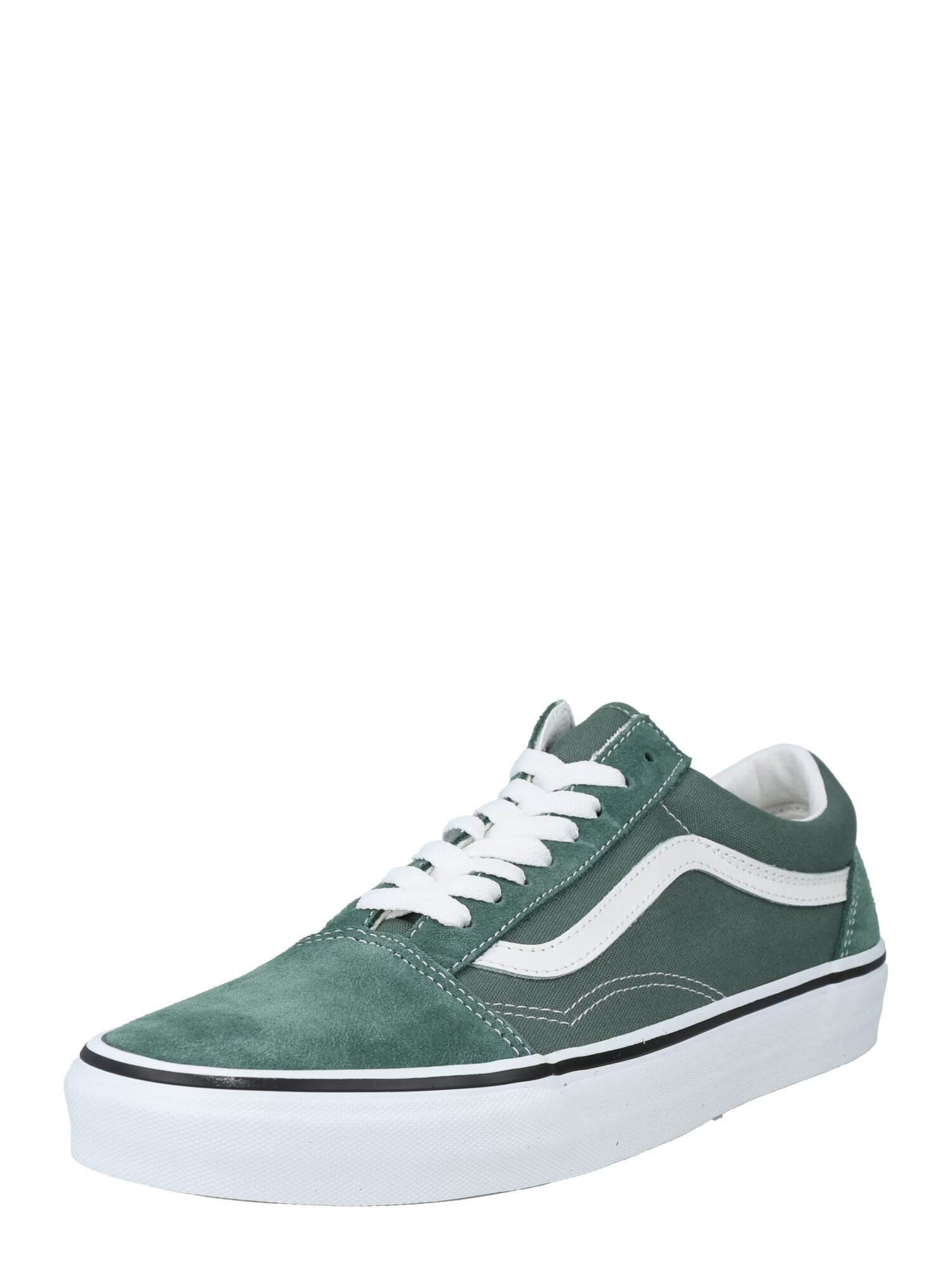 VANS Sneaker low 'Old Skool' verde smarald / alb - Pled.ro