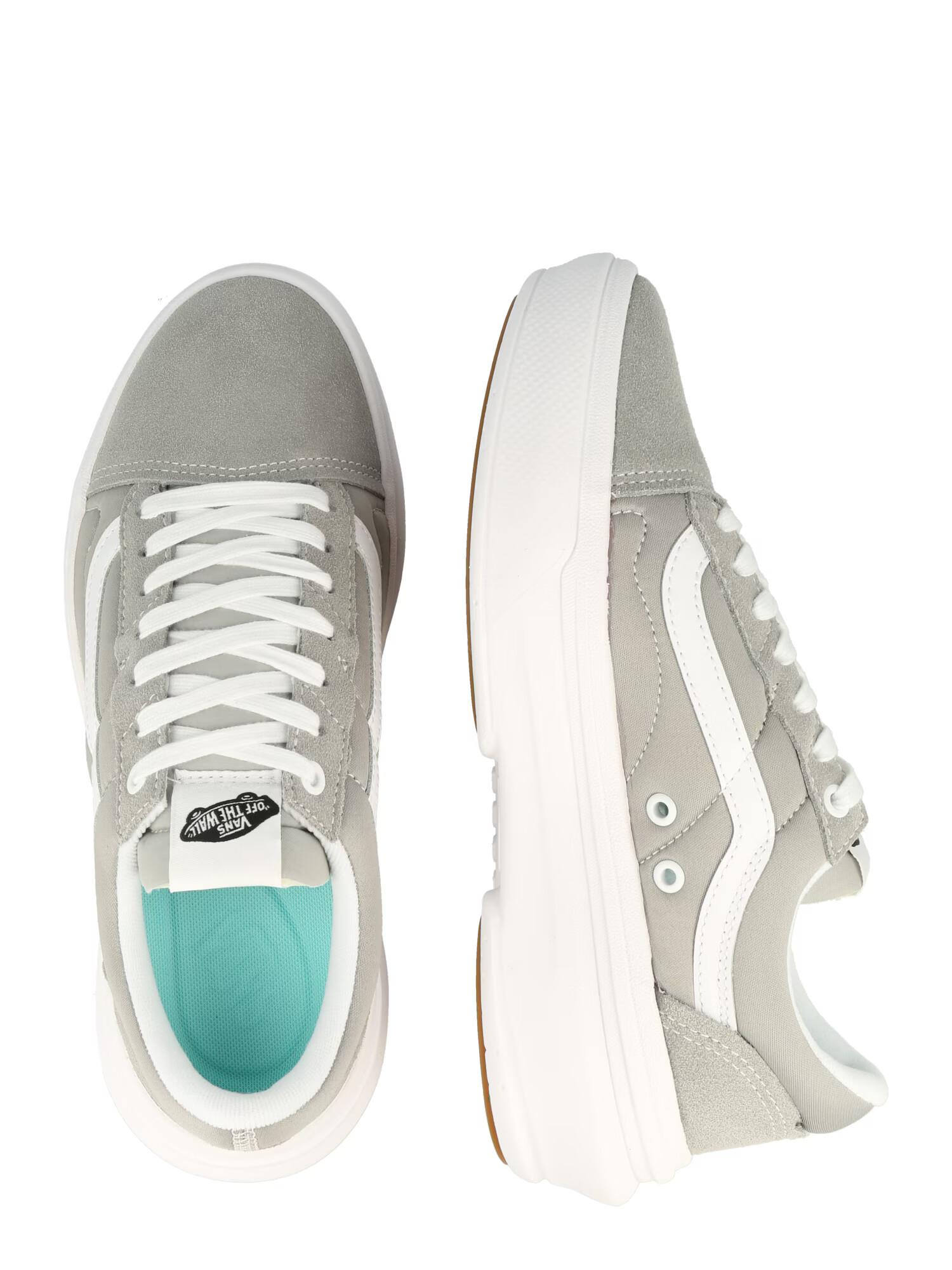 VANS Sneaker low 'Overt' gri fumuriu / alb - Pled.ro