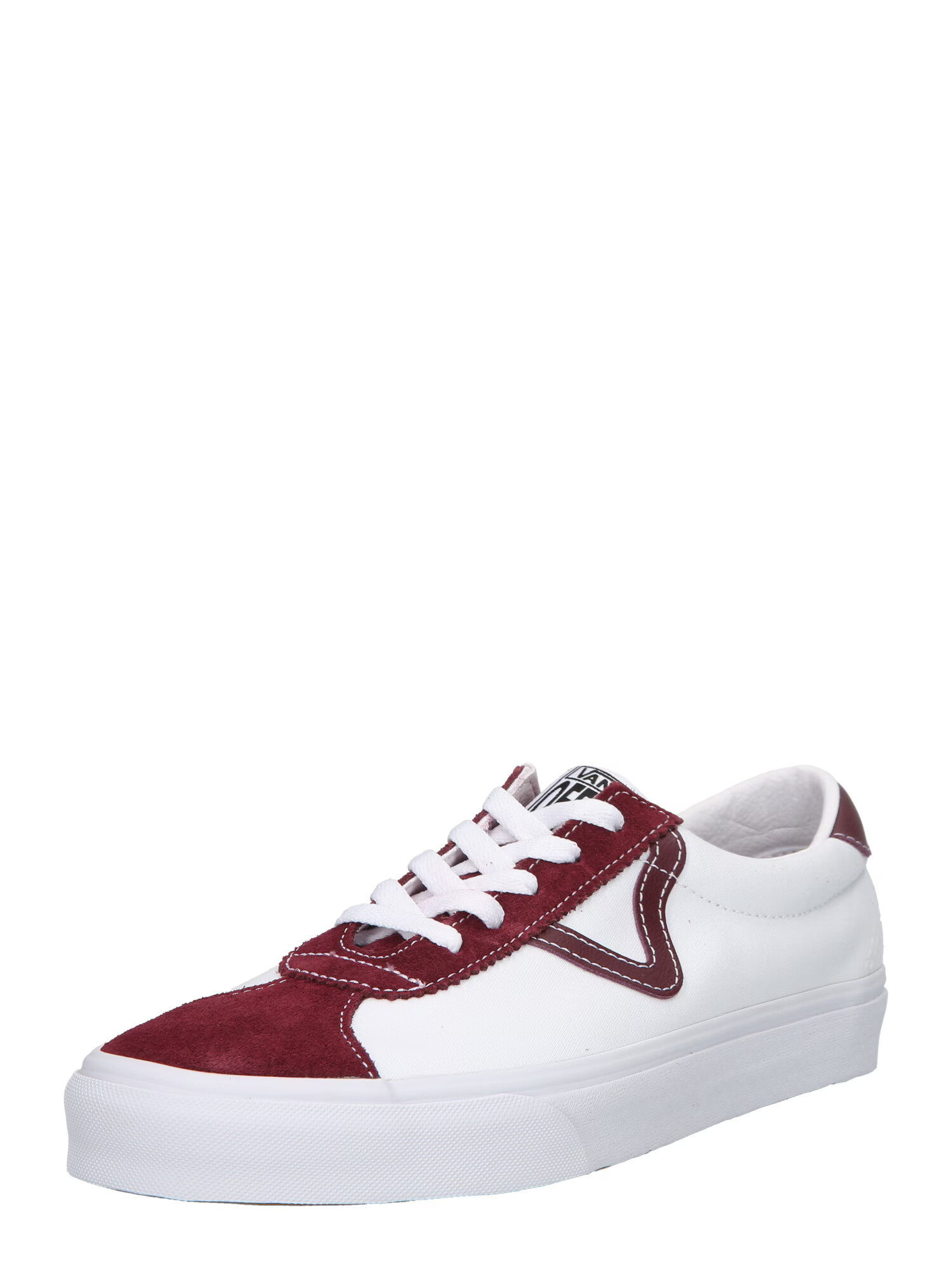 VANS Sneaker low roșu burgundy / alb - Pled.ro