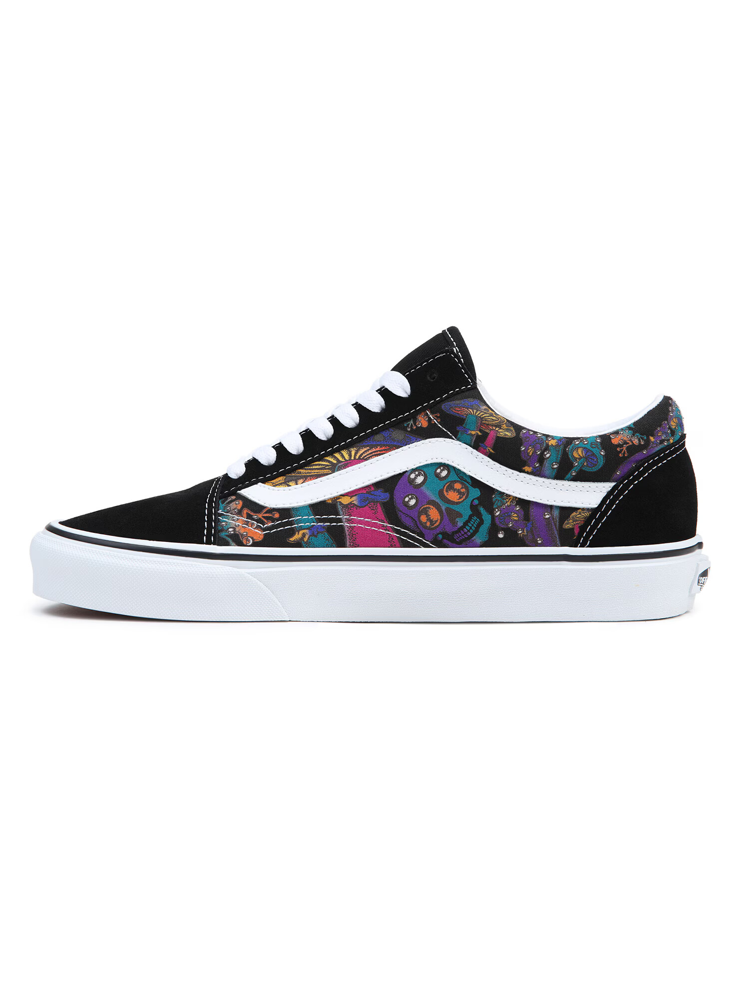 VANS Sneaker low 'UA Old Skool' albastru / galben / roz / negru / alb - Pled.ro