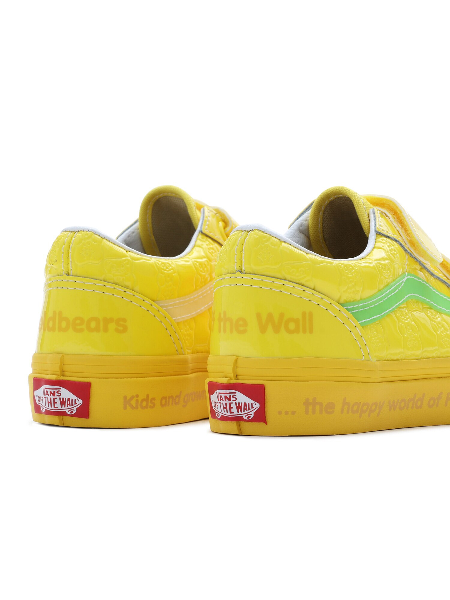 VANS Sneaker 'UY Old Skool V' galben / verde / portocaliu - Pled.ro