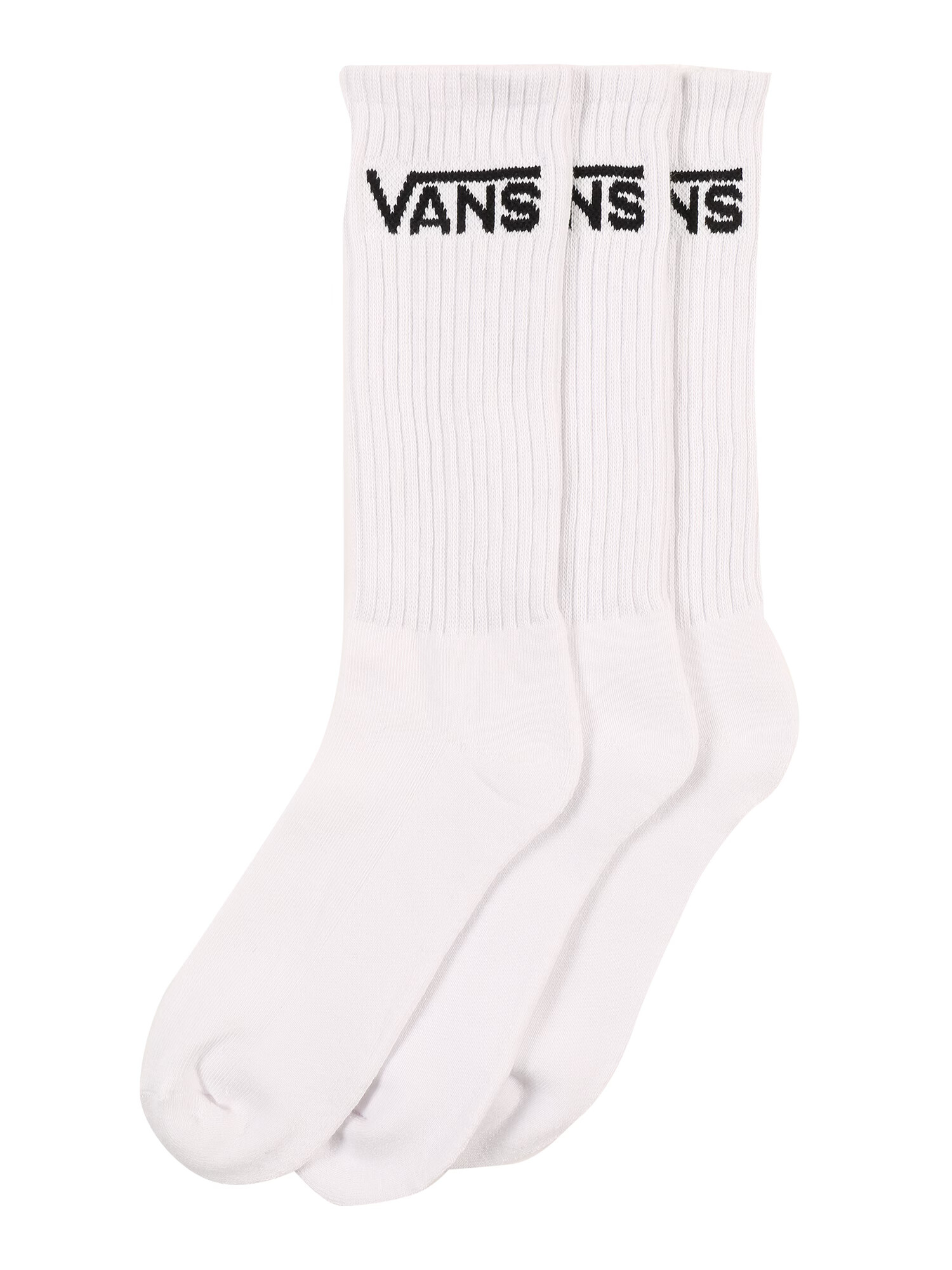 VANS Șosete 'classic crew' negru / alb - Pled.ro