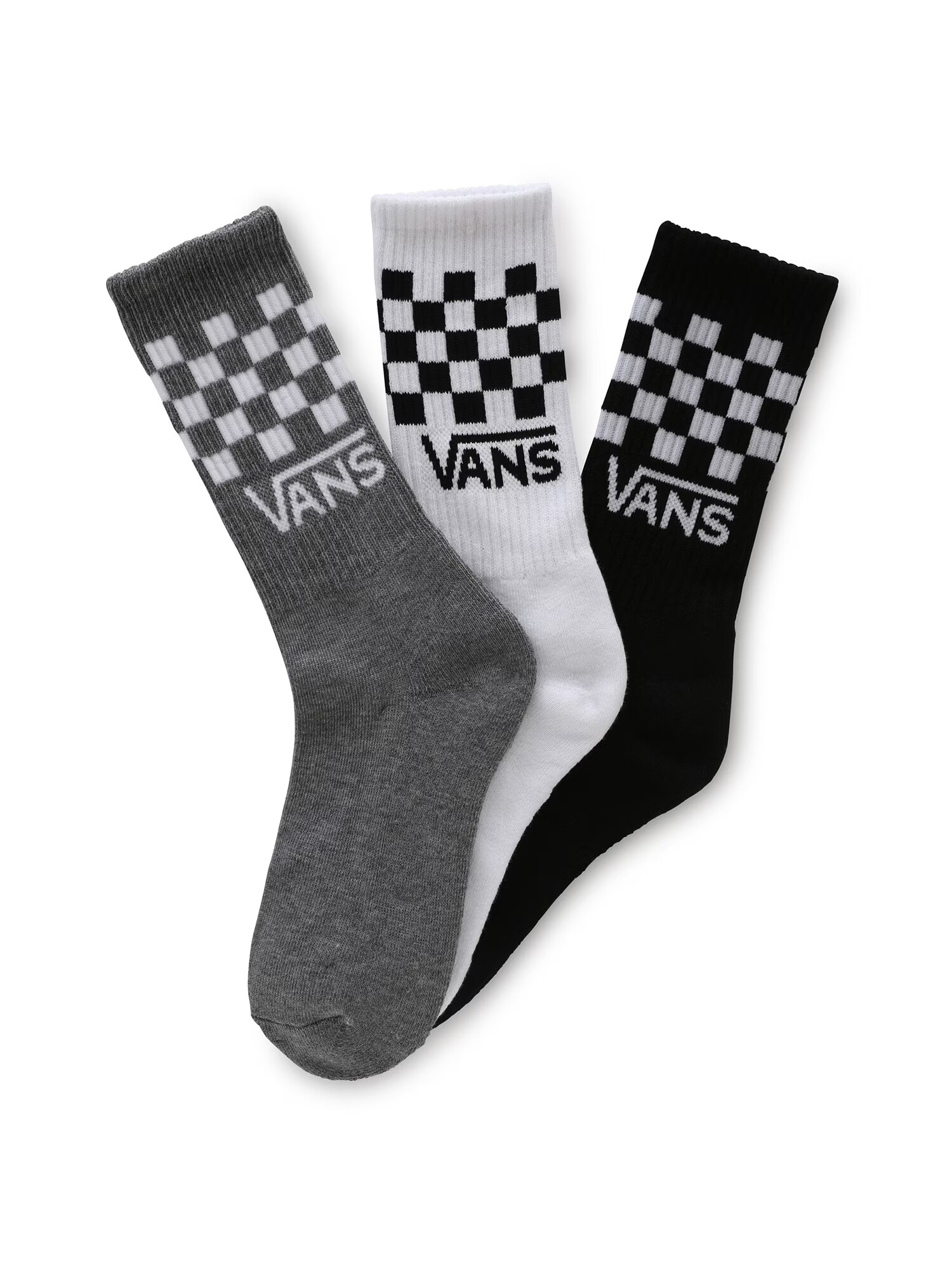 VANS Șosete gri grafit / negru / alb - Pled.ro