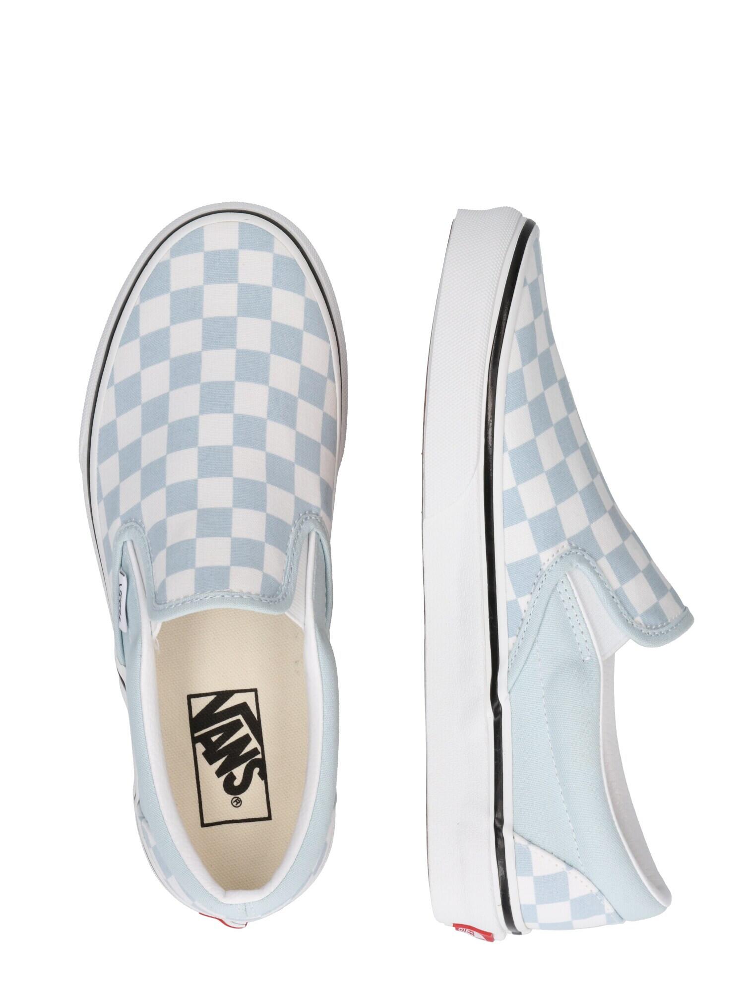 VANS Teniși albastru pastel / alb - Pled.ro