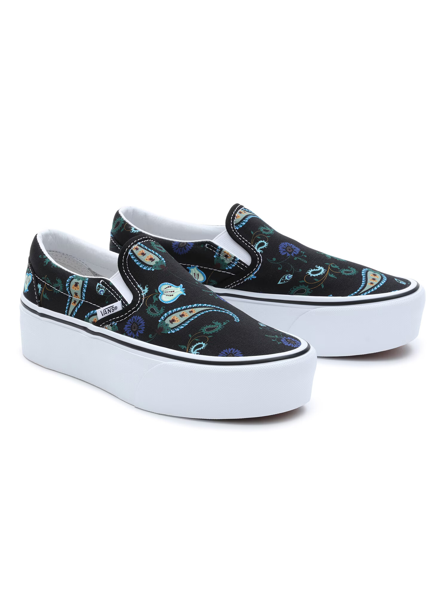 VANS Teniși albastru regal / verde jad / verde pastel / negru - Pled.ro