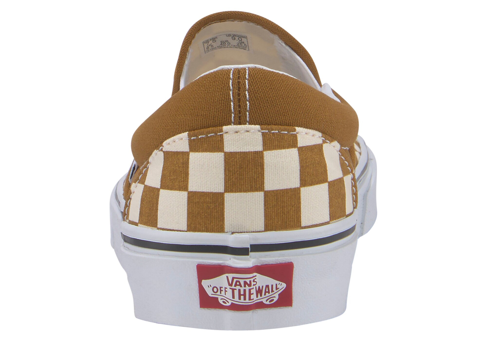 VANS Teniși crem / maro caramel - Pled.ro