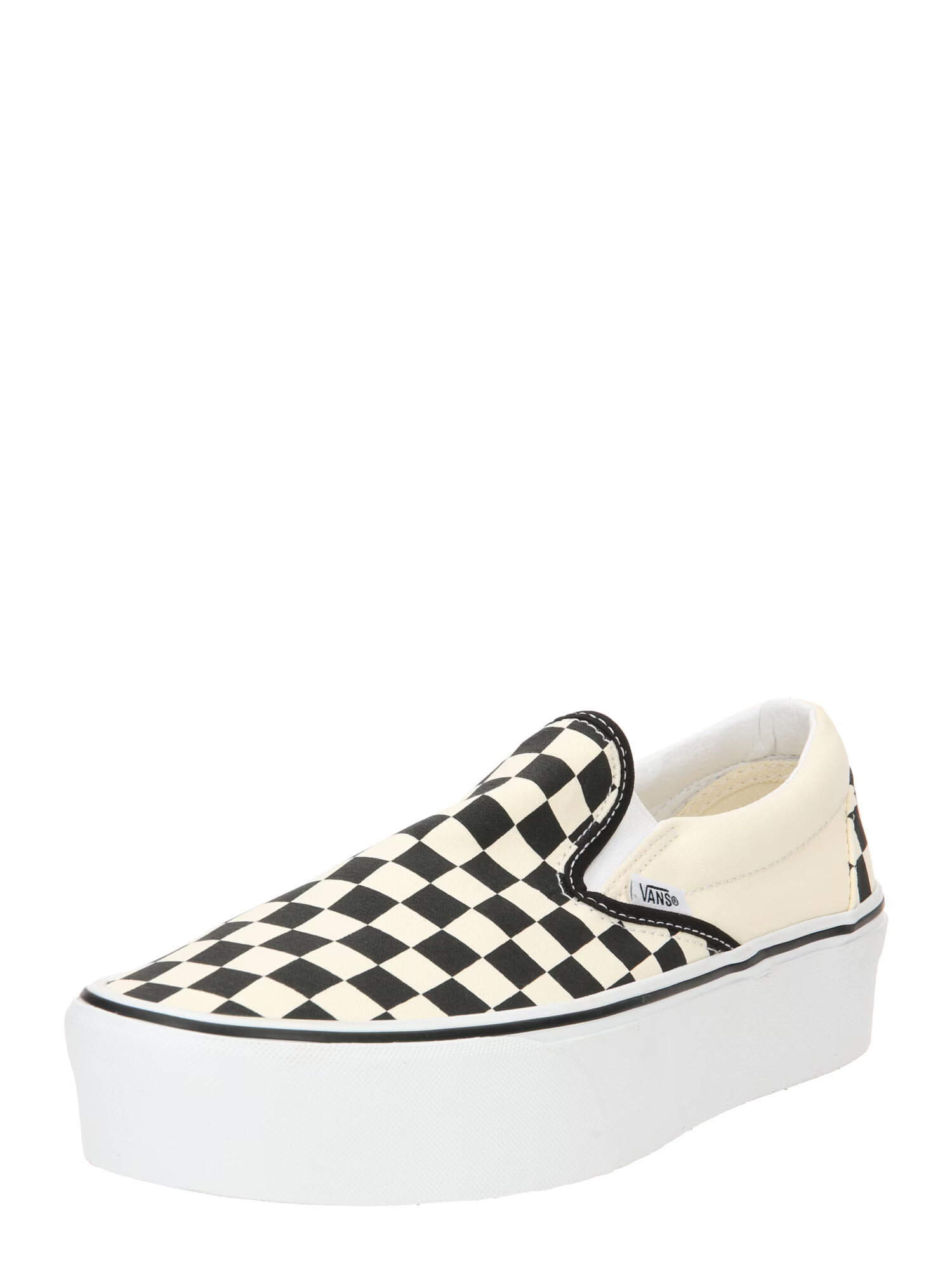 VANS Teniși crem / negru / alb - Pled.ro