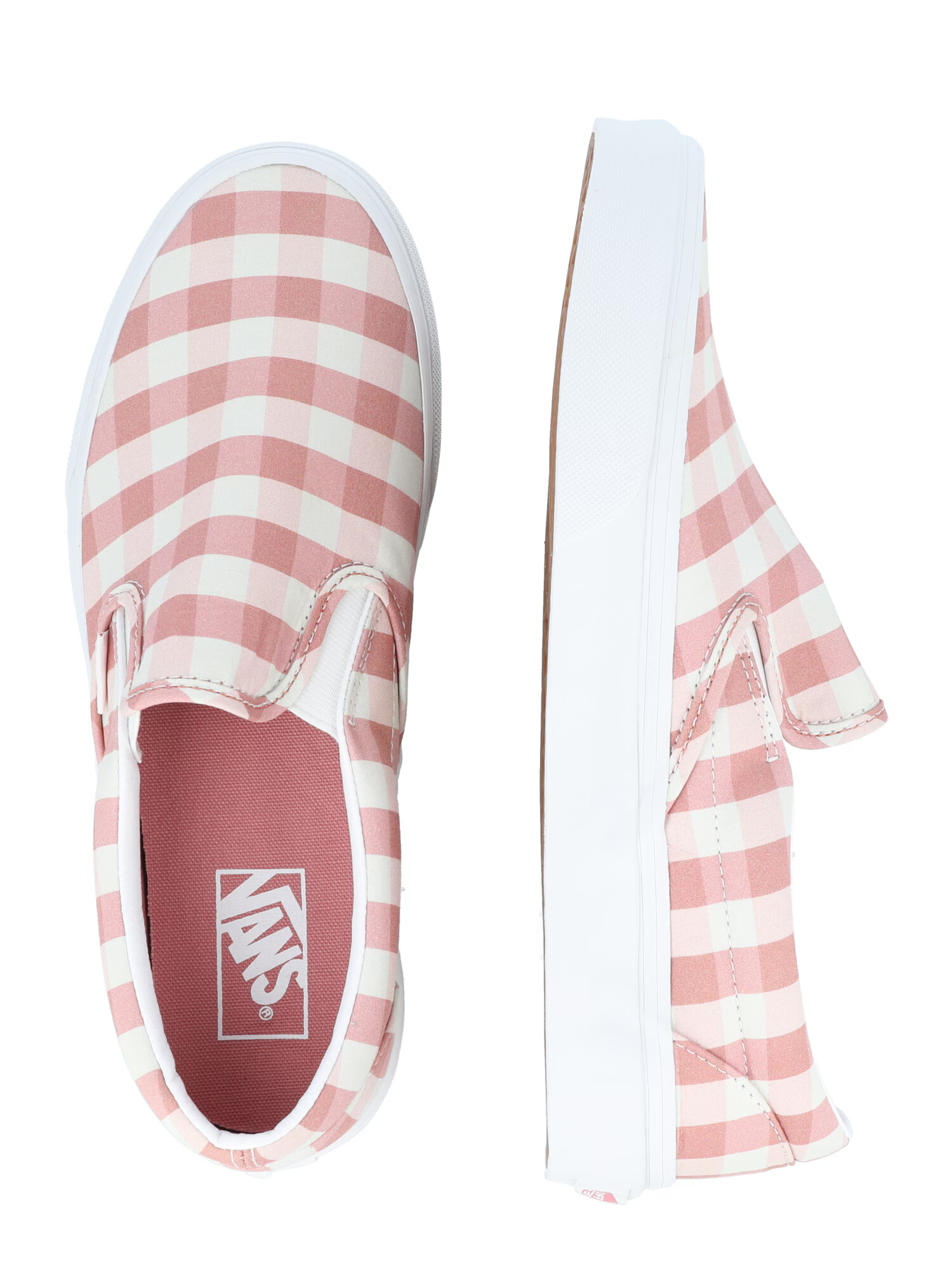 VANS Teniși 'Classic' roz / alb - Pled.ro