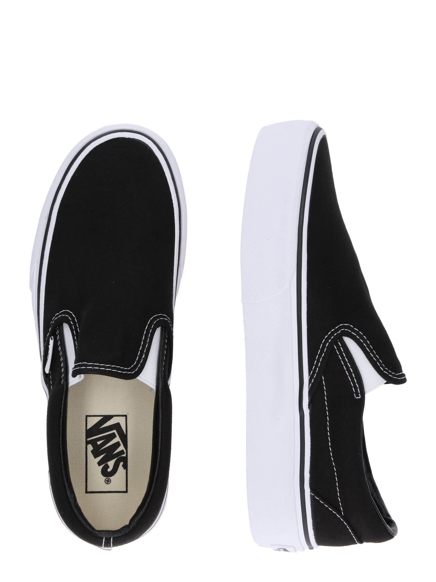 VANS Teniși 'UA Classic Slip-On Platform' negru - Pled.ro