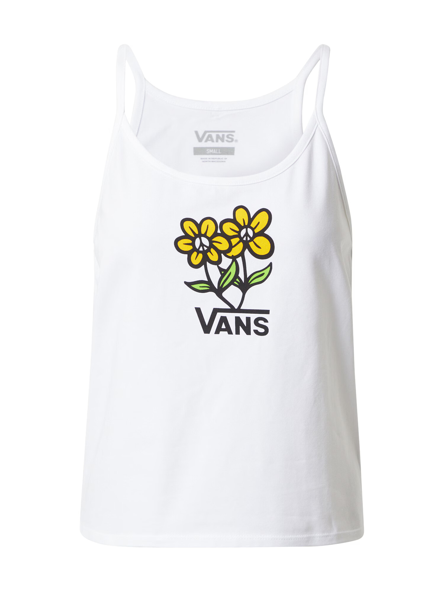 VANS Top 'PICK PEACE' galben / verde / negru / alb - Pled.ro