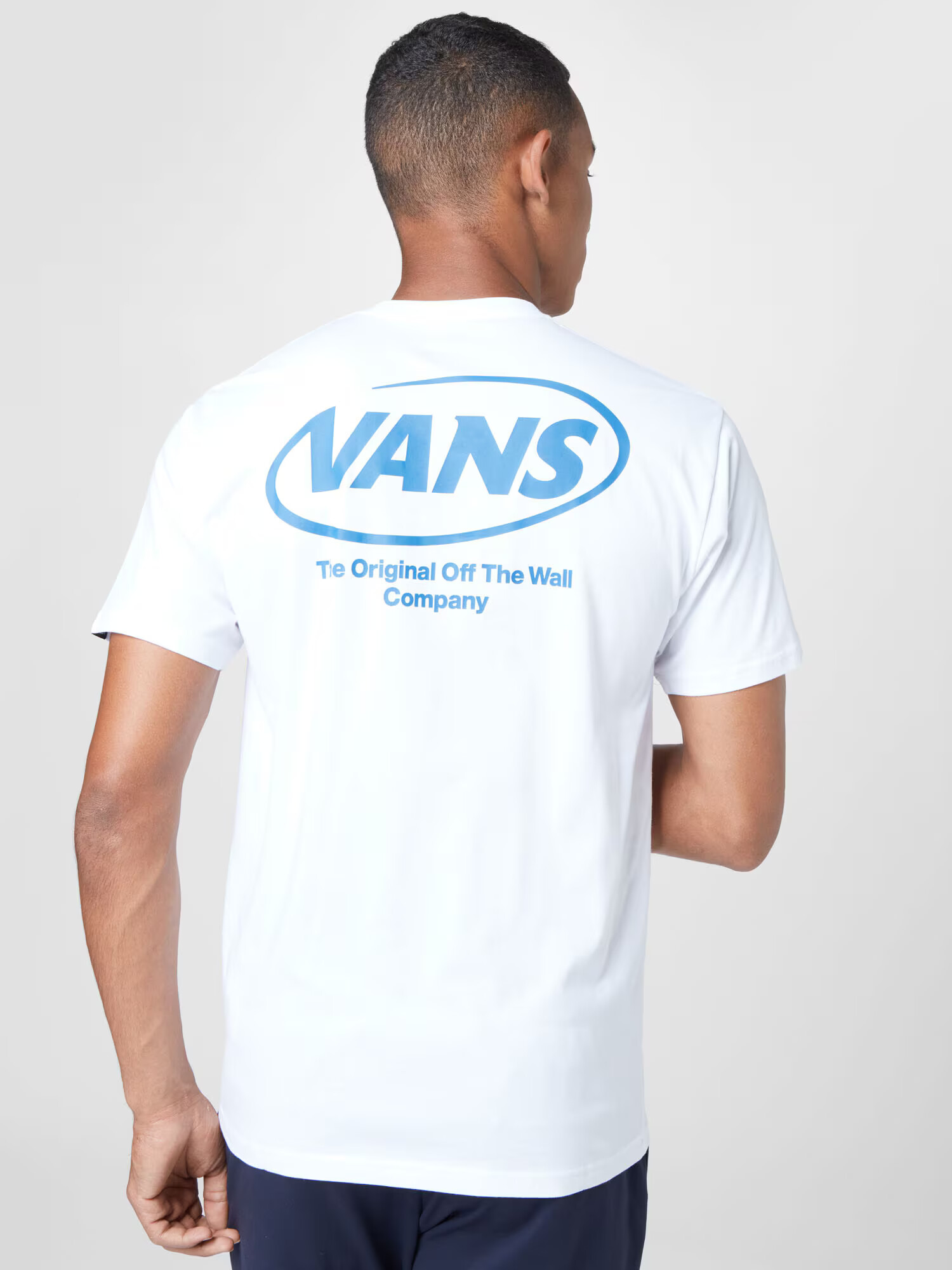 VANS Tricou 'COMMERICA' albastru / alb - Pled.ro