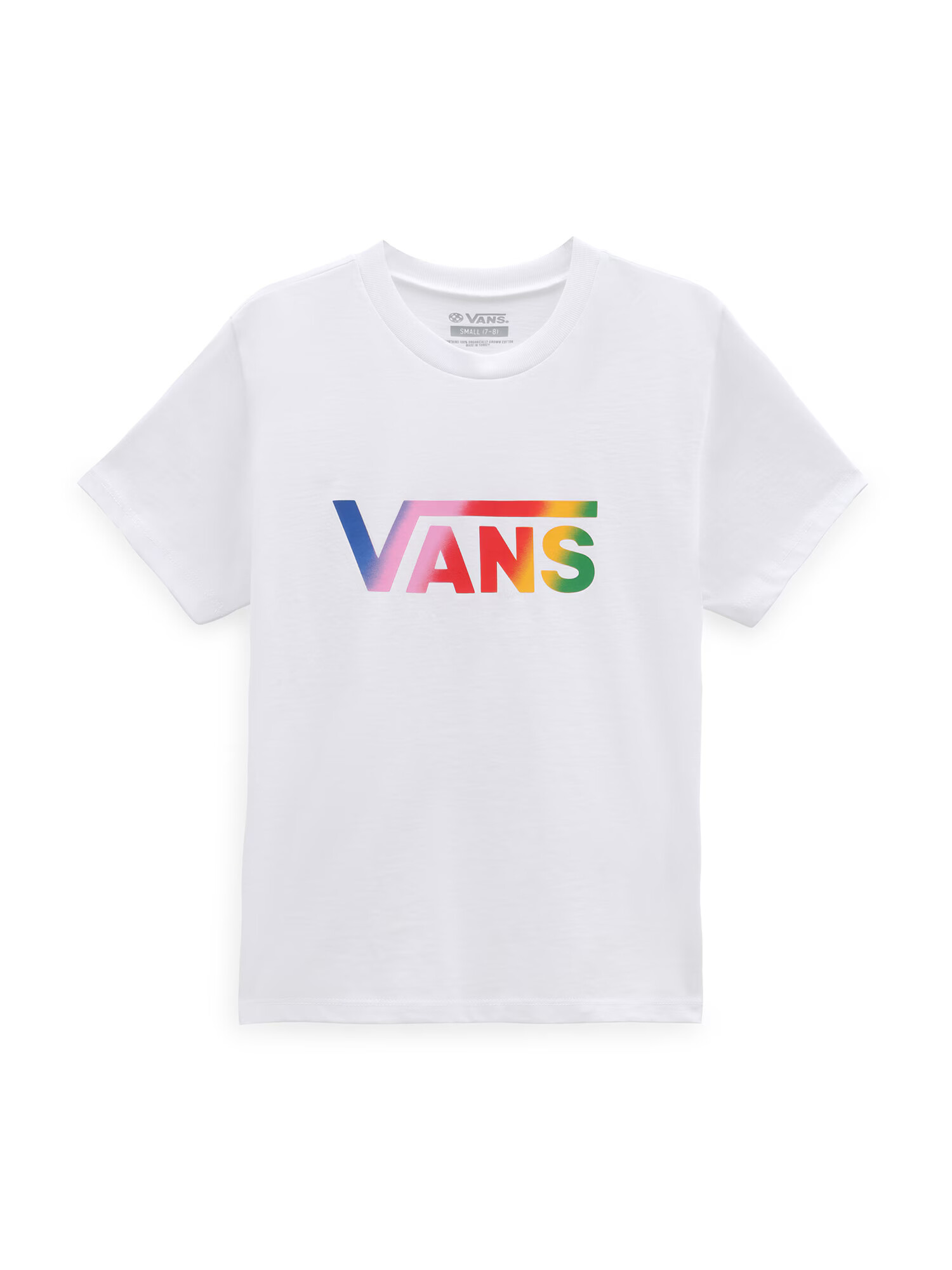 VANS Tricou 'FLYING' albastru / galben / roz / alb - Pled.ro