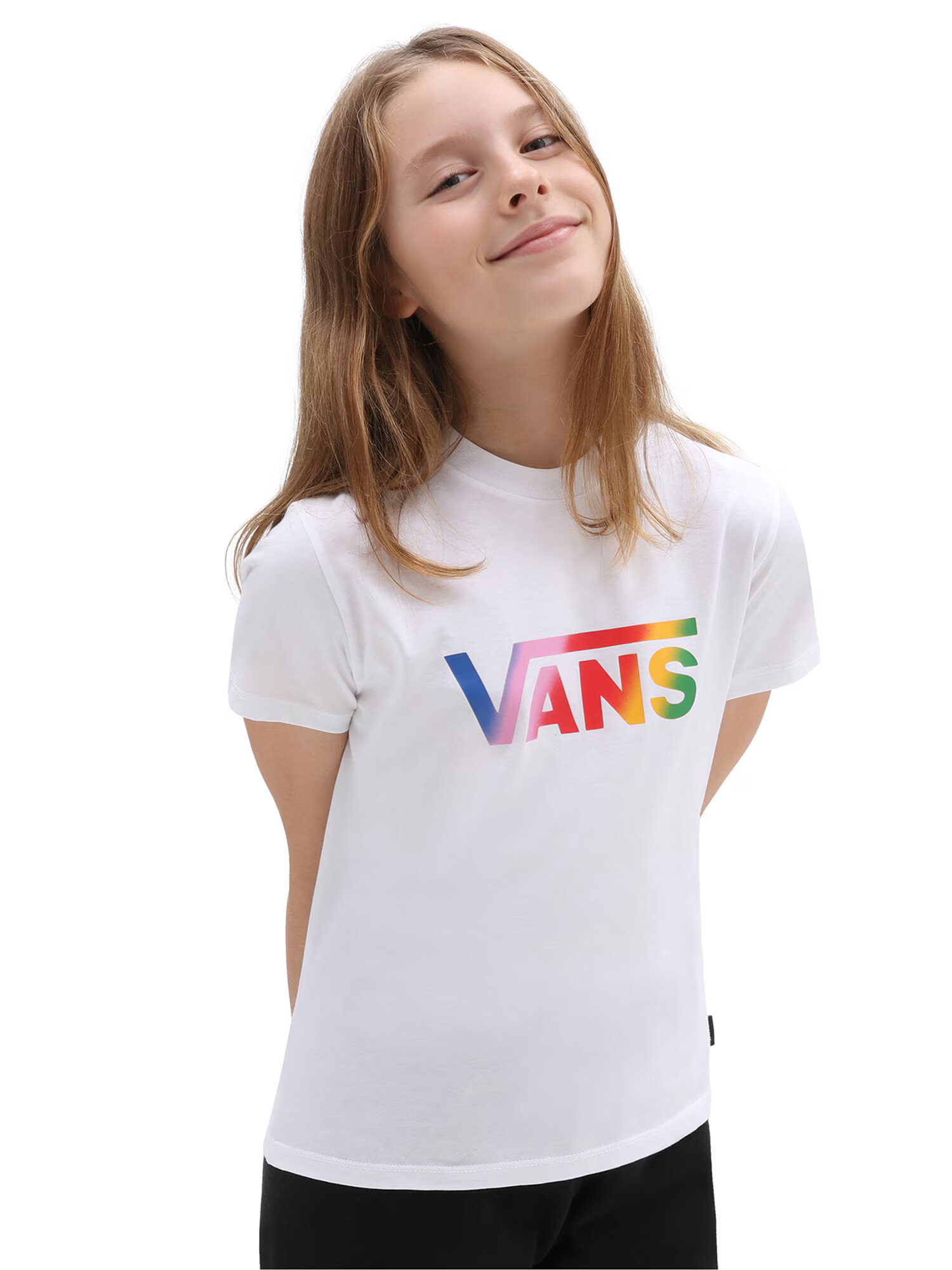 VANS Tricou 'FLYING' albastru / galben / roz / alb - Pled.ro