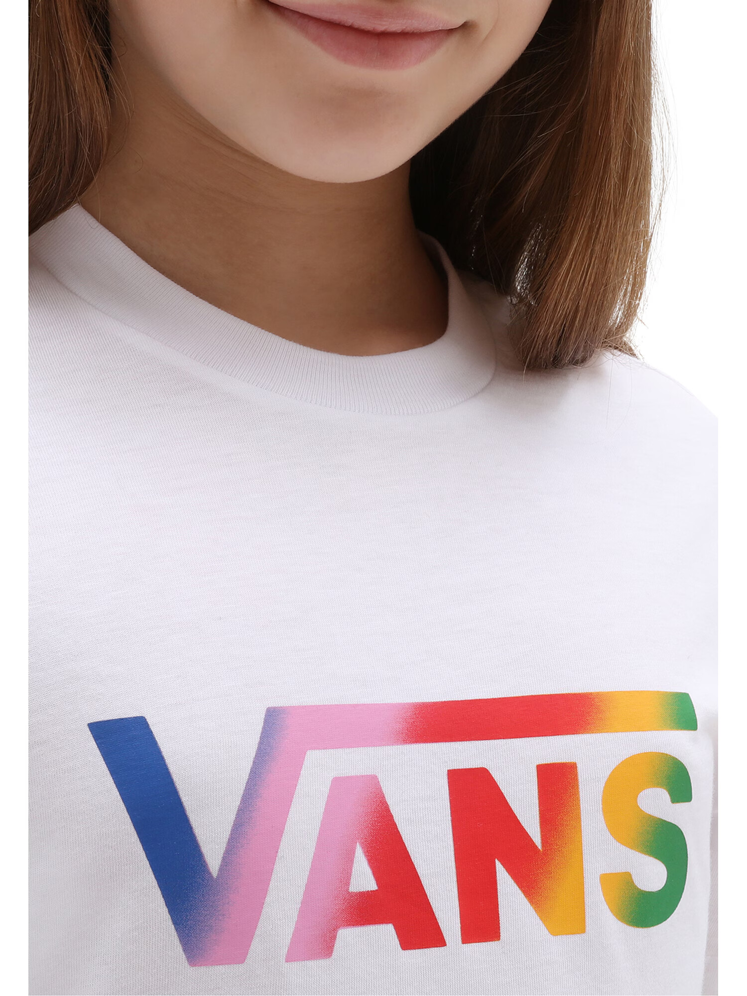 VANS Tricou 'FLYING' albastru / galben / roz / alb - Pled.ro