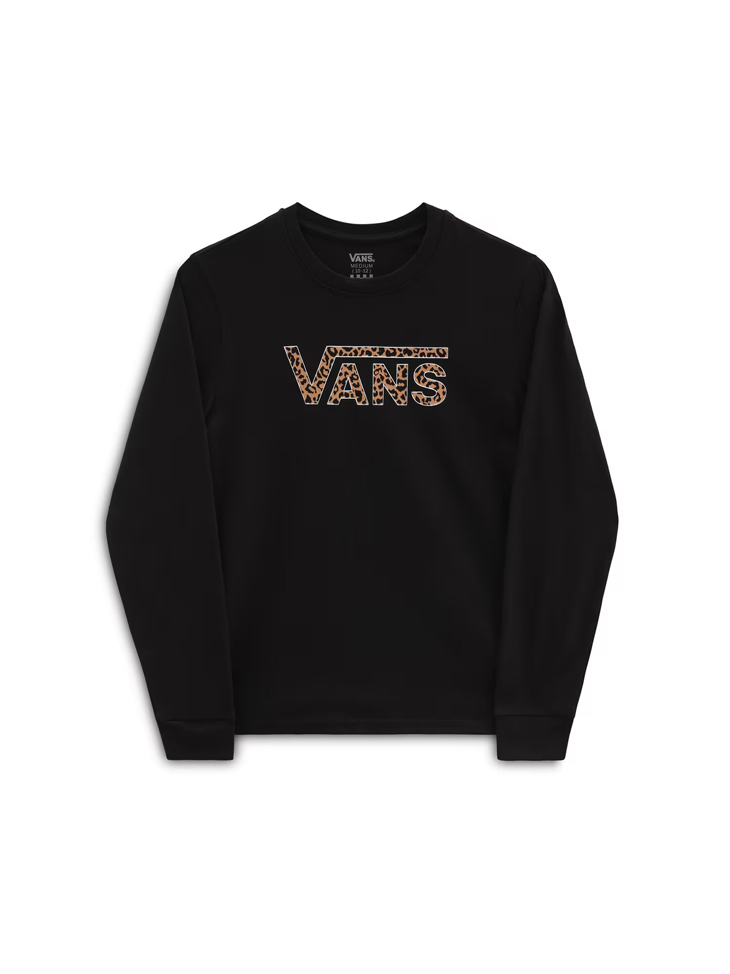 VANS Tricou 'FLYING V LEOPARD' maro / negru / alb - Pled.ro