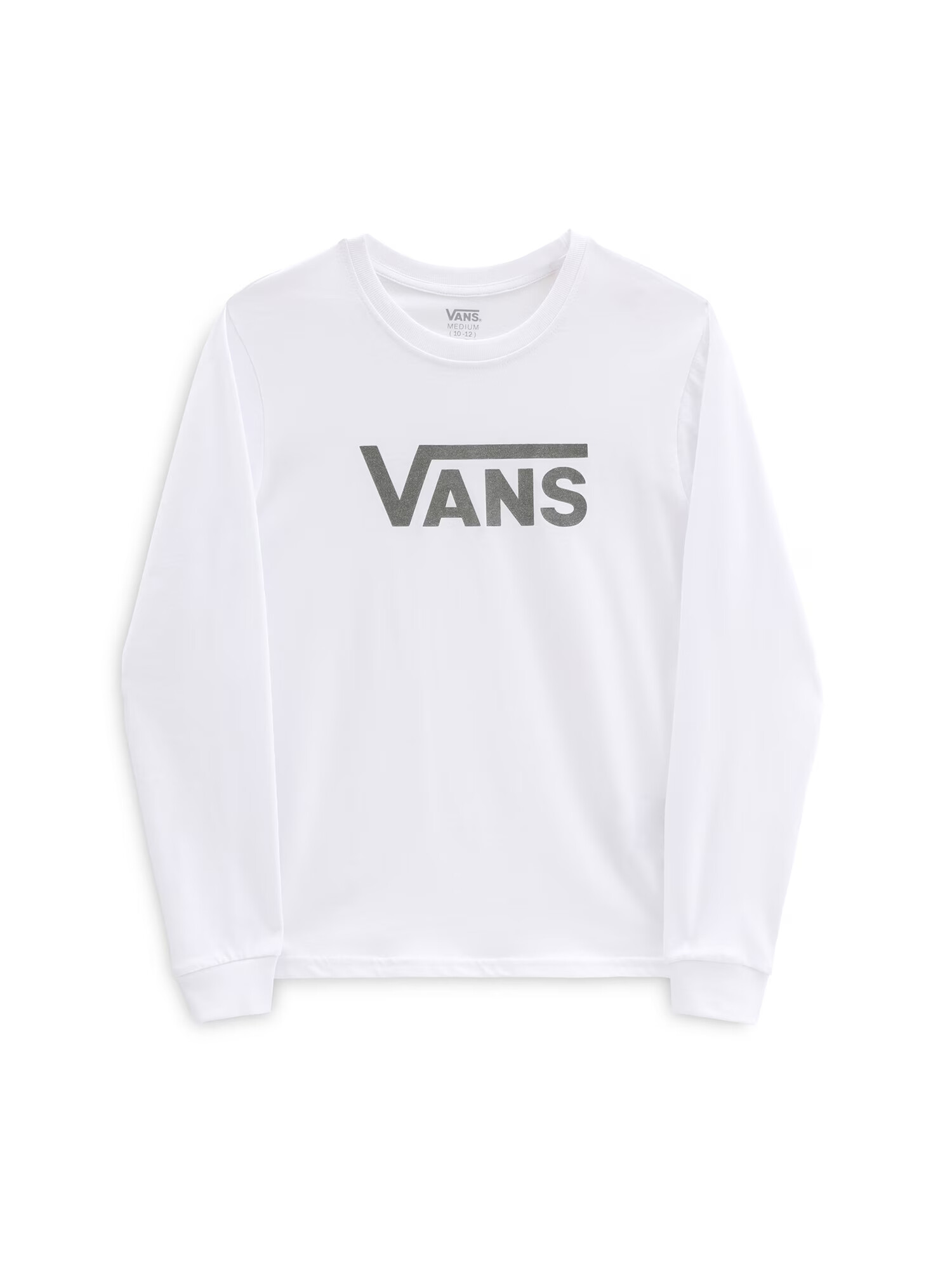 VANS Tricou 'GR FLYING V LS BF' negru / alb - Pled.ro