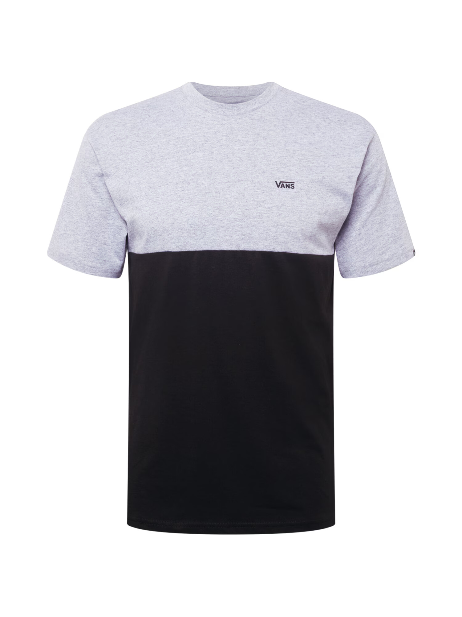 VANS Tricou 'MN COLORBLOCK TEE' gri amestecat / negru - Pled.ro