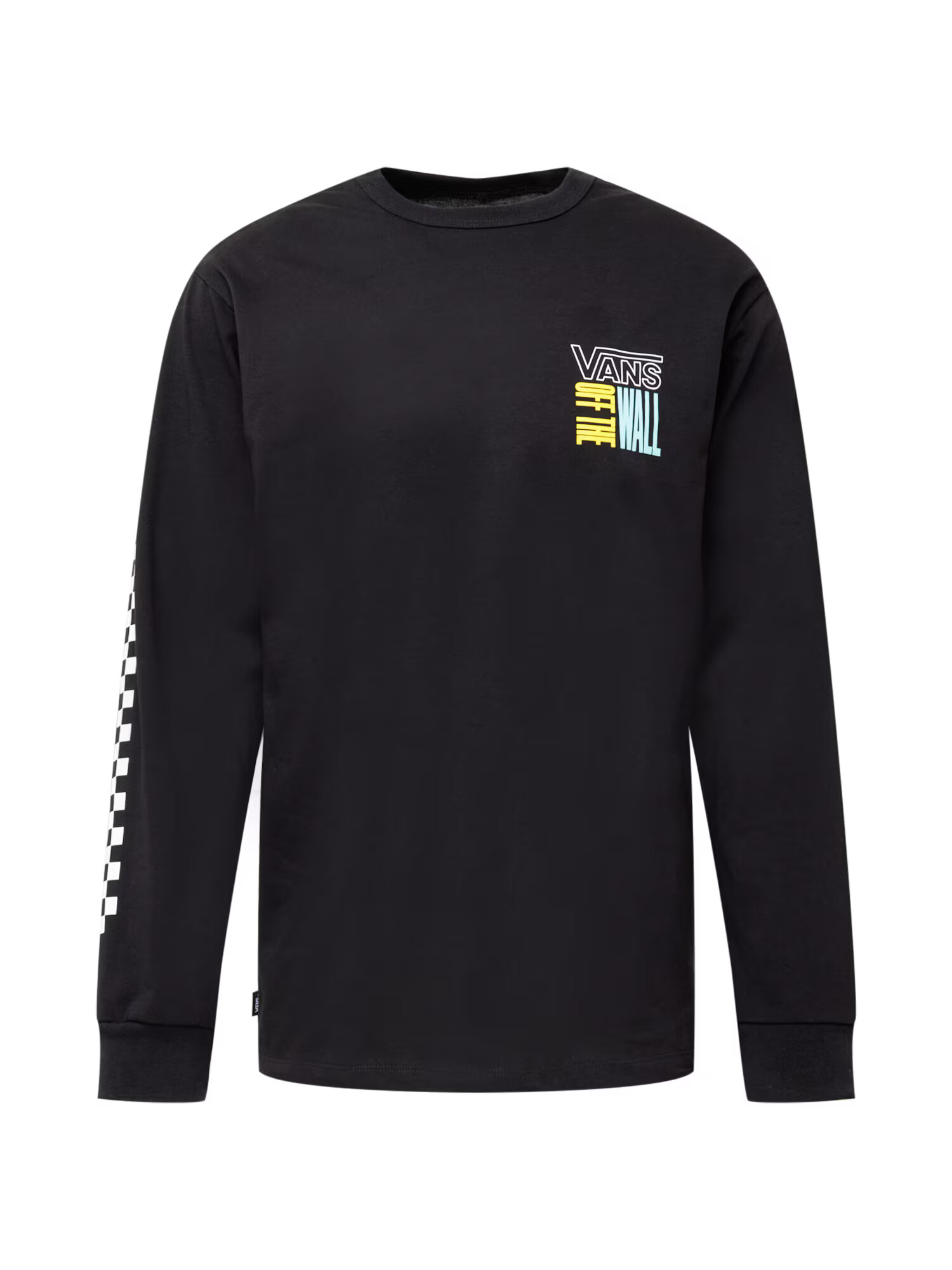 VANS Tricou 'OFF THE WALL' albastru deschis / galben / negru / alb - Pled.ro