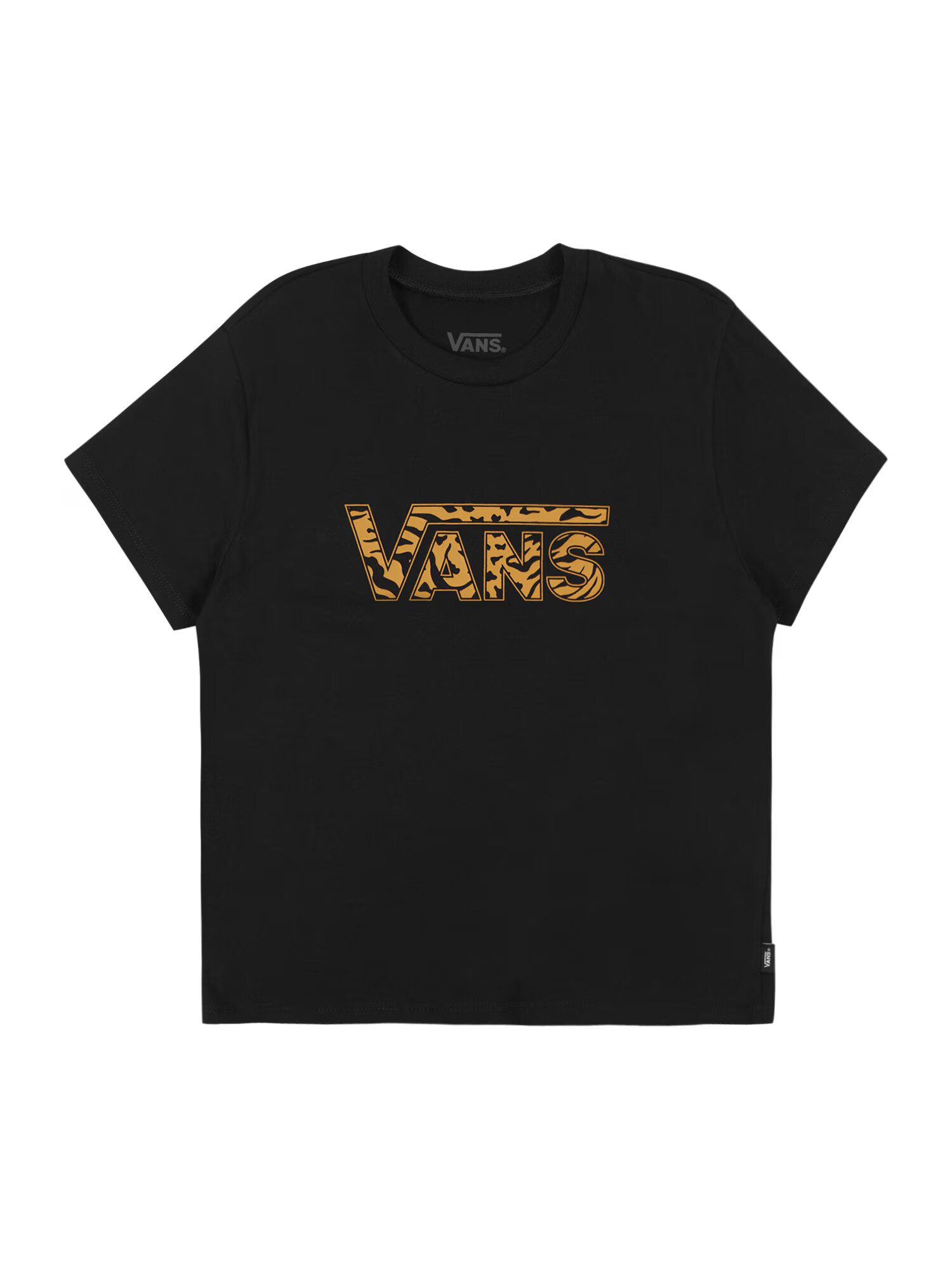 VANS Tricou portocaliu deschis / negru - Pled.ro