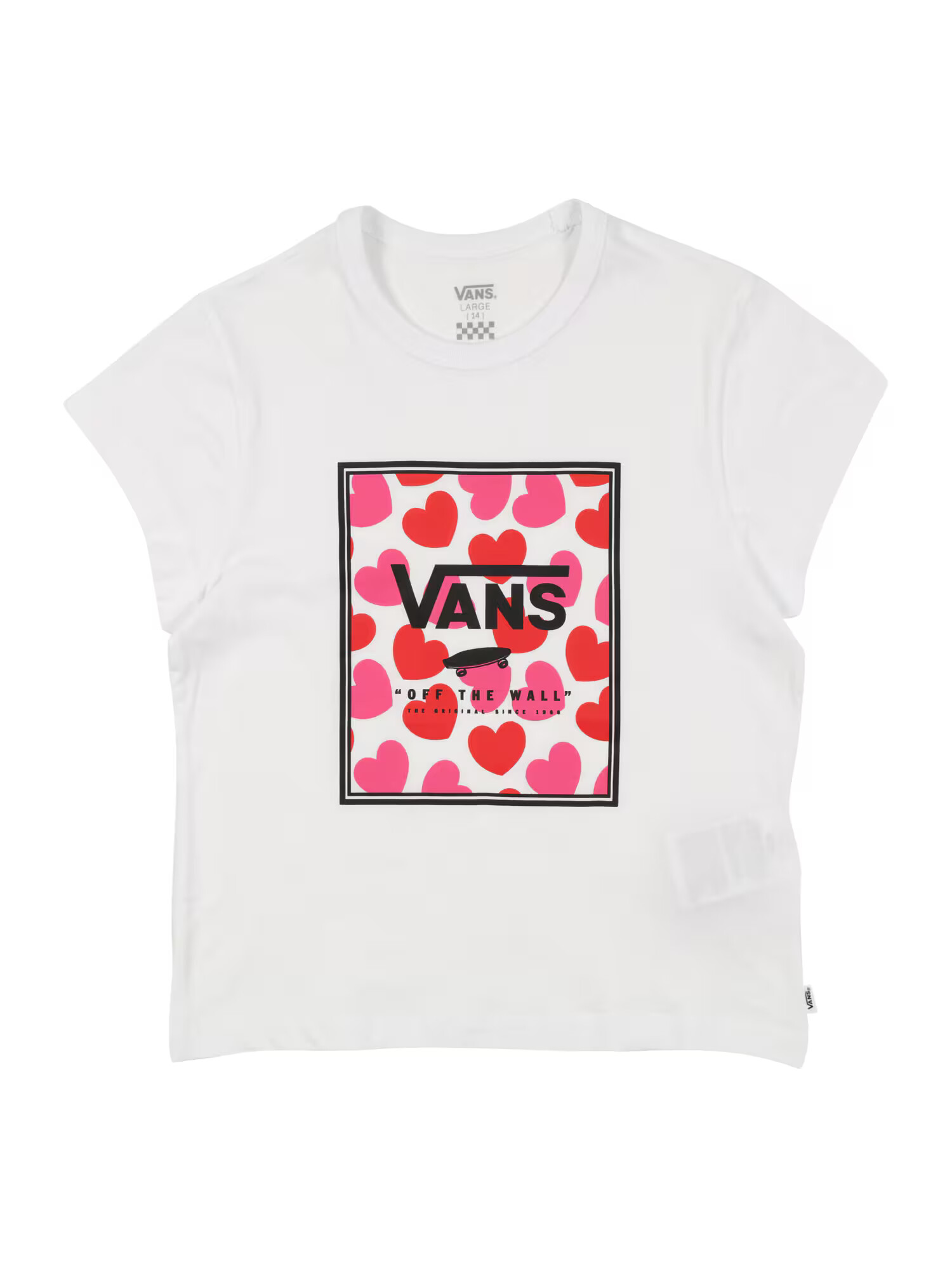 VANS Tricou roz / roșu / negru / alb - Pled.ro