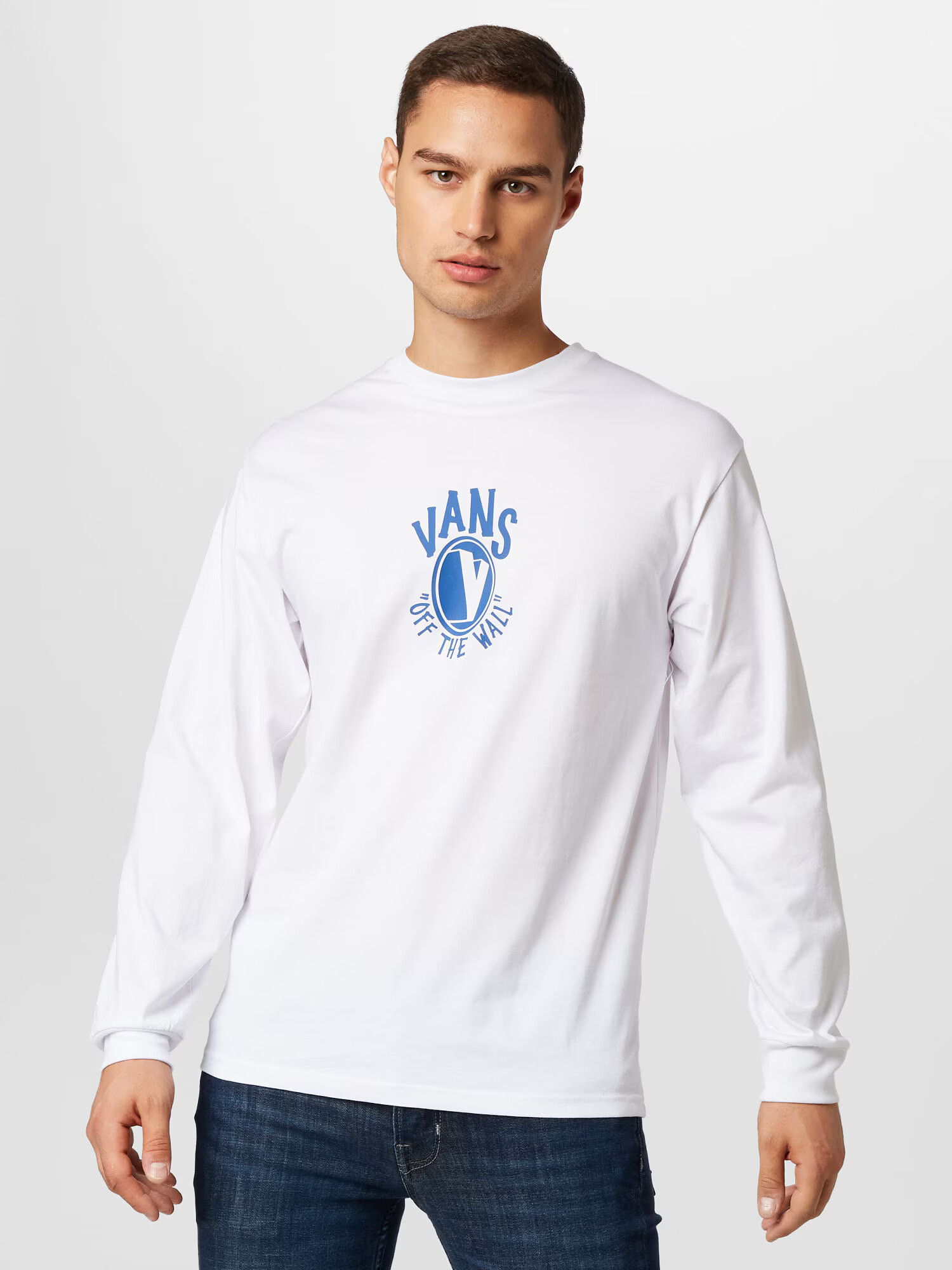 VANS Tricou 'SHADOW' albastru regal / alb - Pled.ro