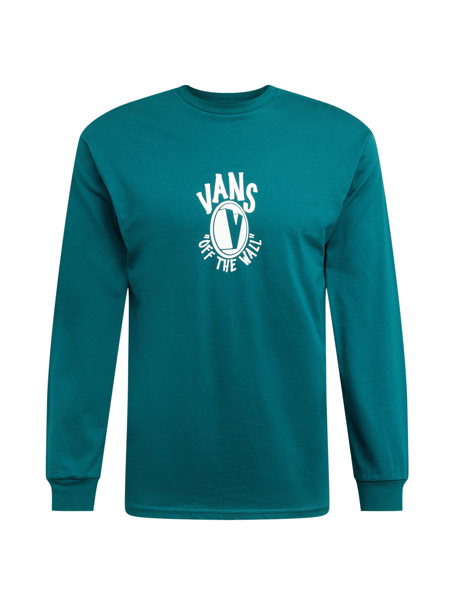 VANS Tricou 'SHADOW' verde smarald / alb - Pled.ro