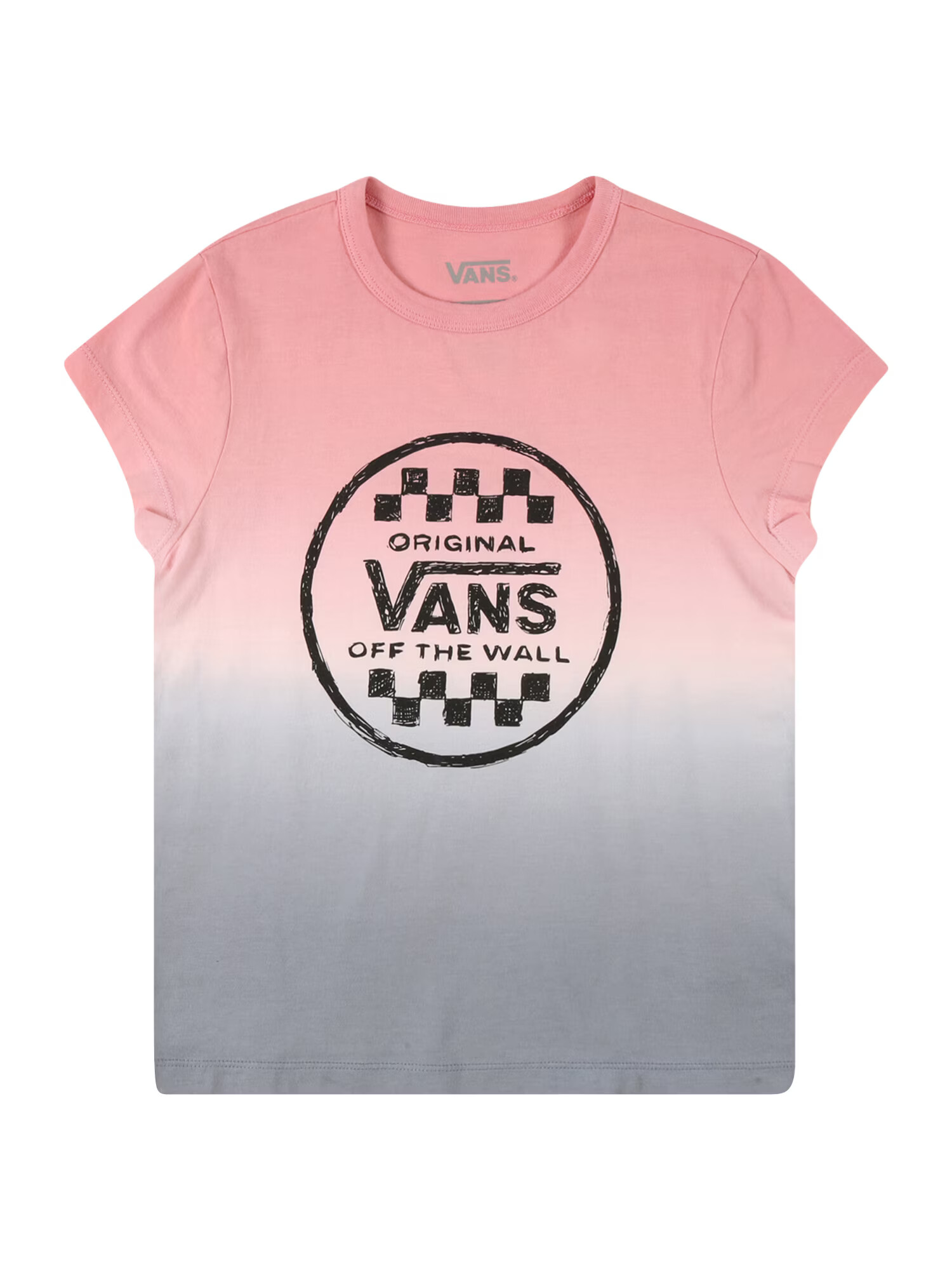 VANS Tricou 'SUNSET' gri / roz / negru - Pled.ro