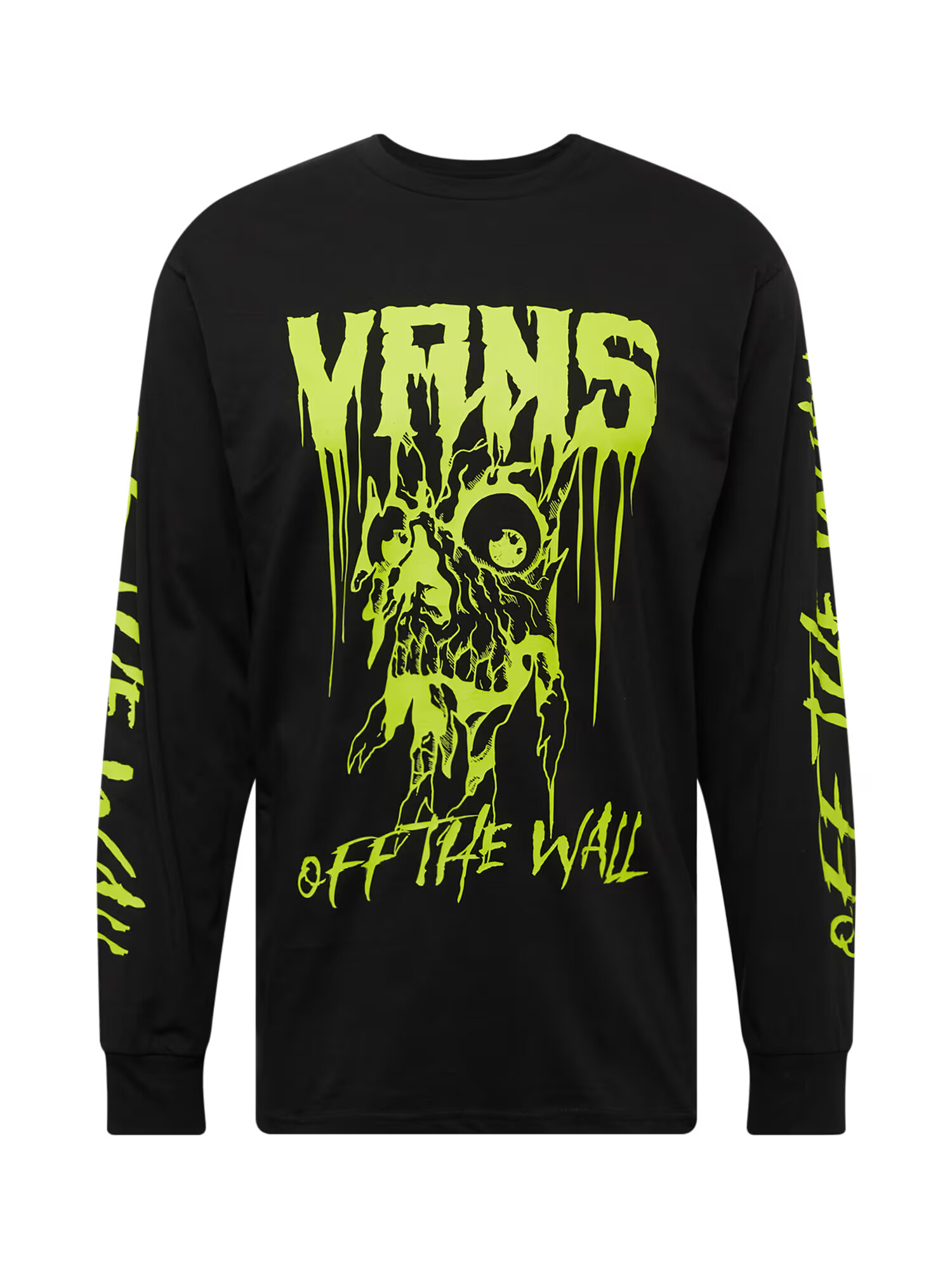 VANS Tricou verde neon / negru - Pled.ro