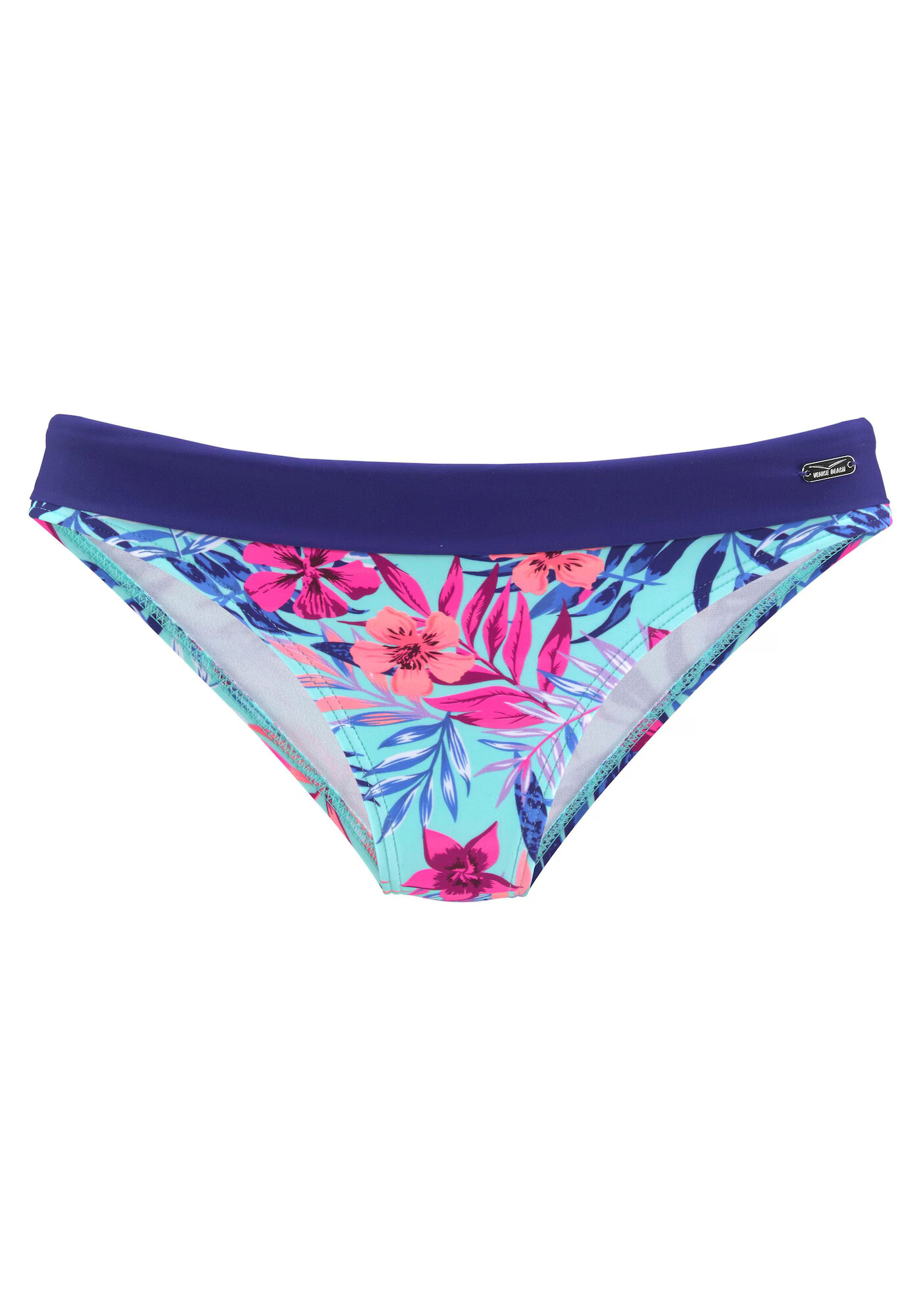 VENICE BEACH Slip costum de baie albastru cobalt / albastru deschis / roz - Pled.ro