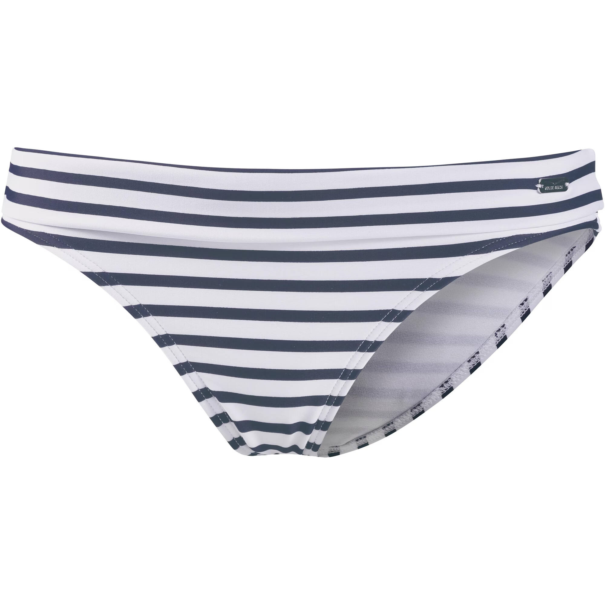 VENICE BEACH Slip costum de baie 'Summer' bleumarin / alb - Pled.ro